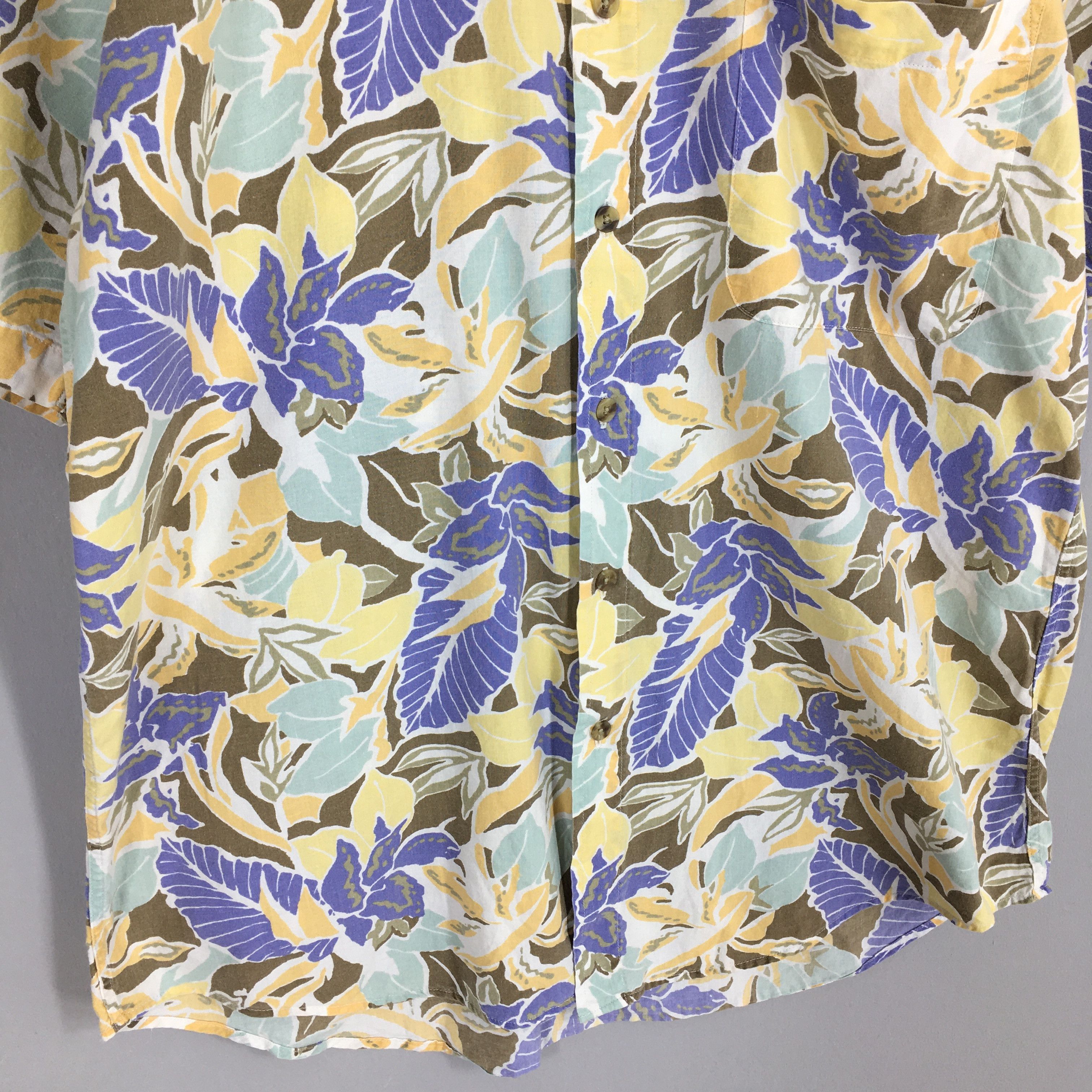 L.L. Bean Vintage 80s LL Bean Hawaii Aloha Flower Shirt Medium Size US M / EU 48-50 / 2 - 4 Thumbnail