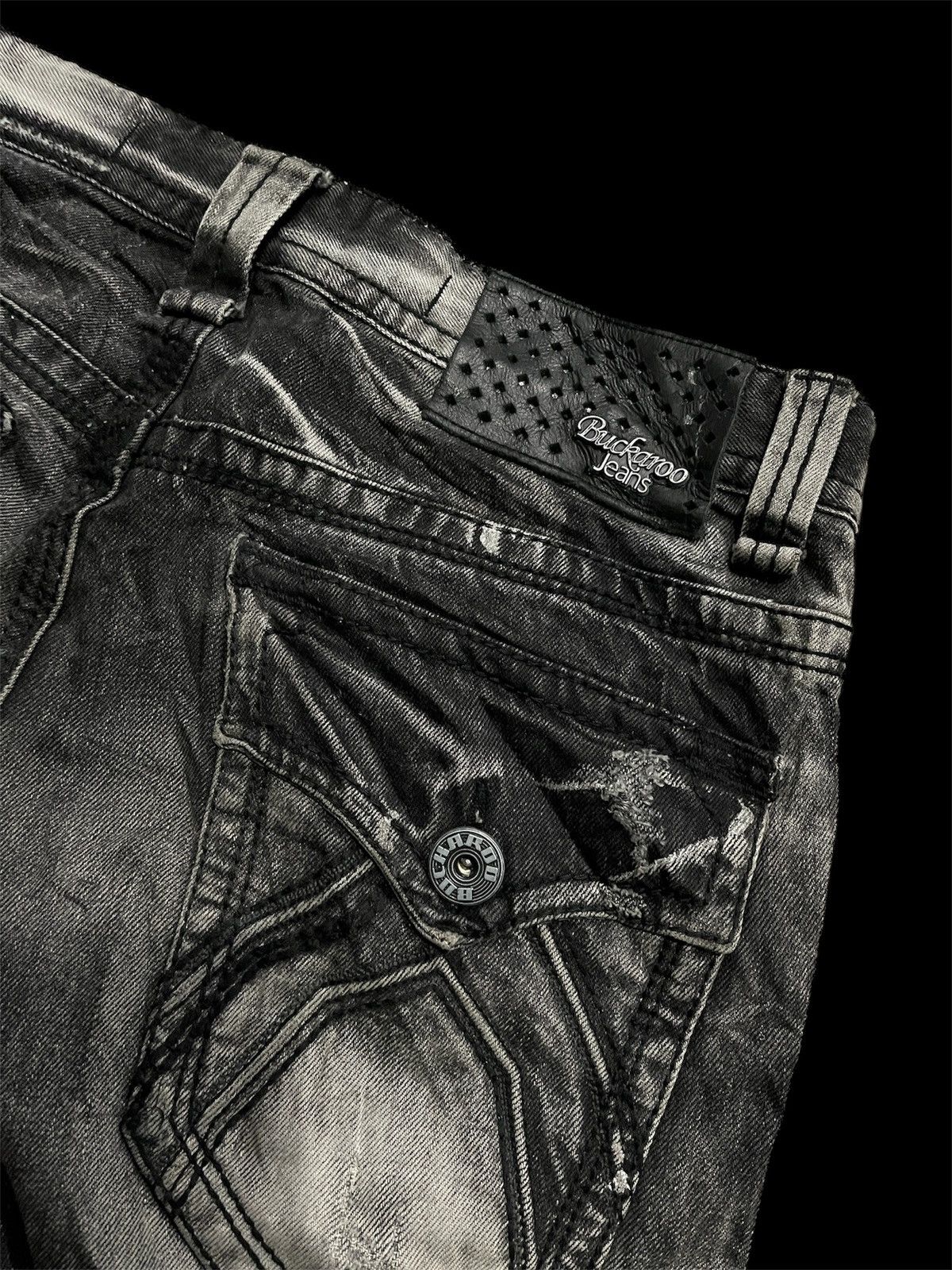 BUCKAROO Buckaroo Vintage Faded Gray and Worn Effect Size US 32 / EU 48 - 6 Thumbnail