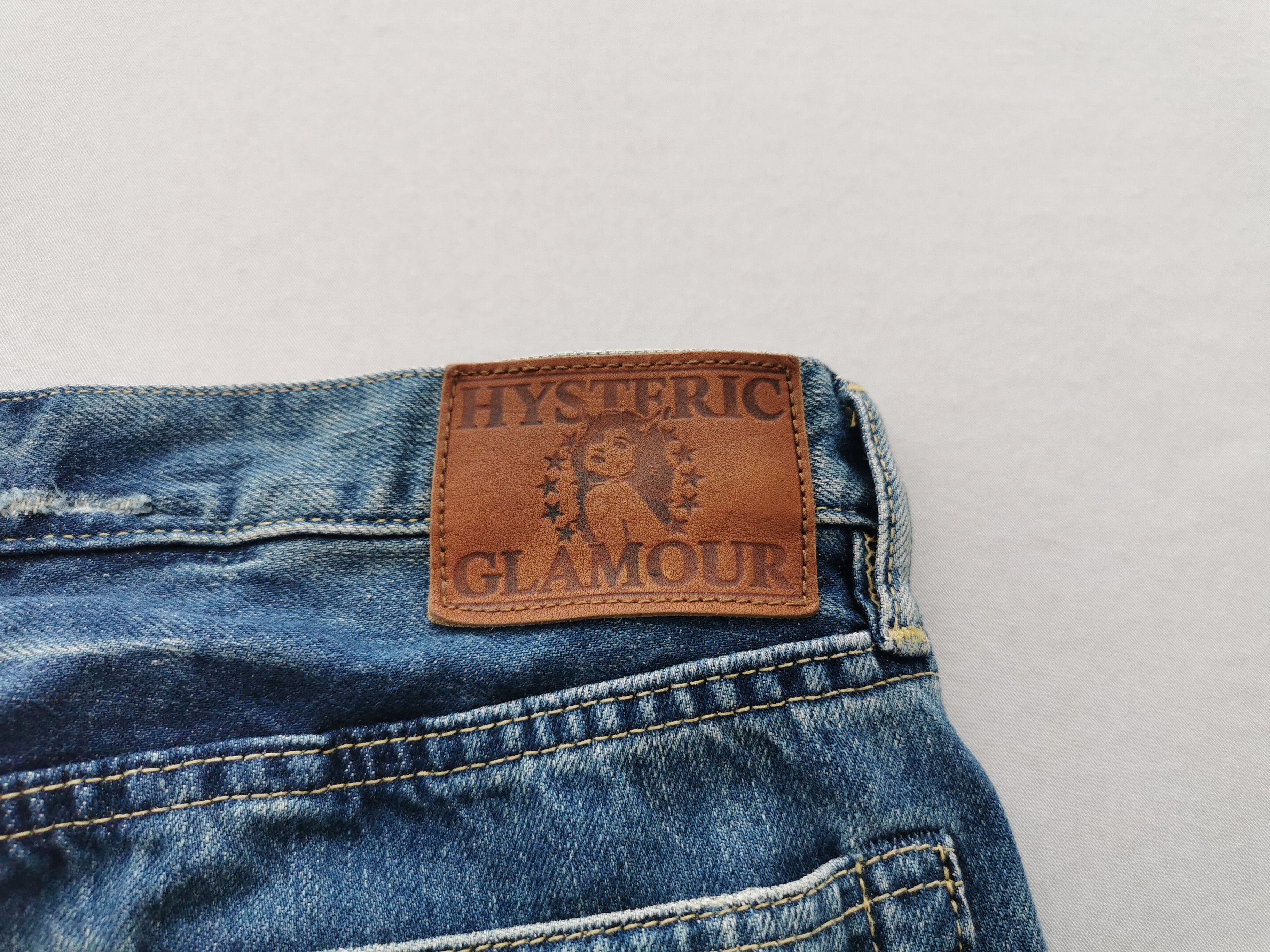 Hysteric Glamour × Japanese Brand Vintage 90s Hysteric Glamour Selvedge Denim Made In Japan Size US 32 / EU 48 - 7 Thumbnail