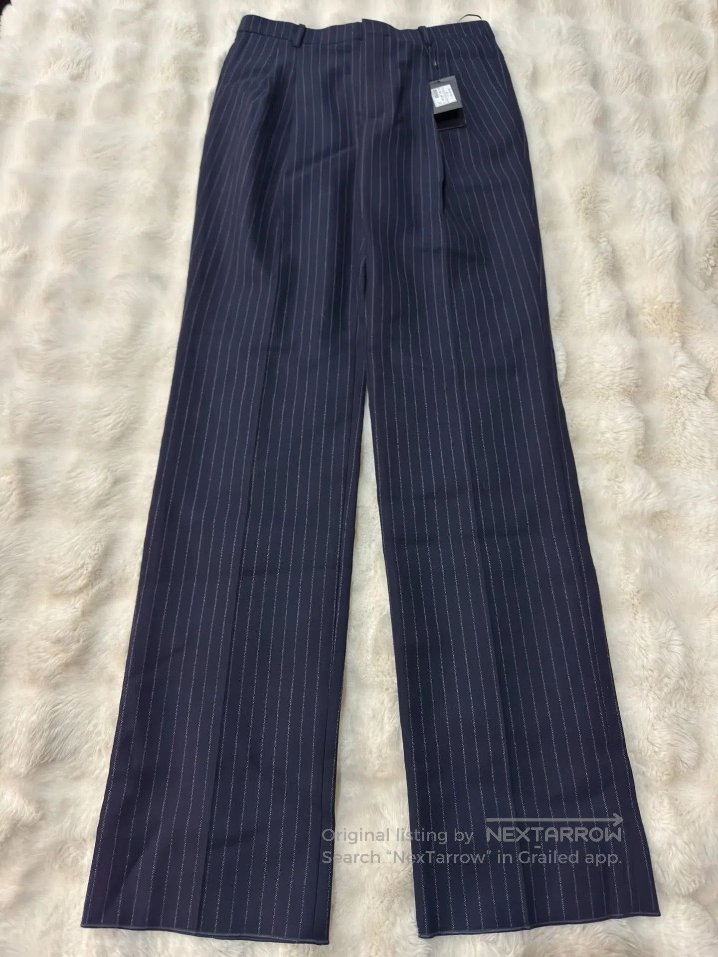 Saint Laurent Paris Saint Laurent Paris Double Pleat Flannel Trousers| Size US 30 / EU 46 - 2 Thumbnail