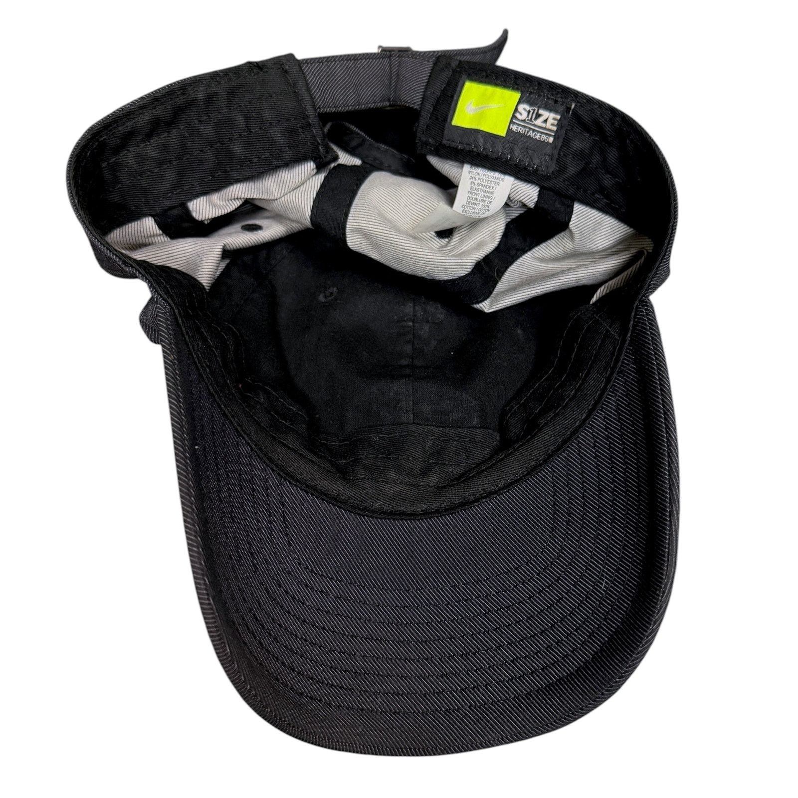 Nike Nike Air Dad Hat Cap Strap Back OS Dark Gray Heritage86 Size ONE SIZE - 6 Thumbnail