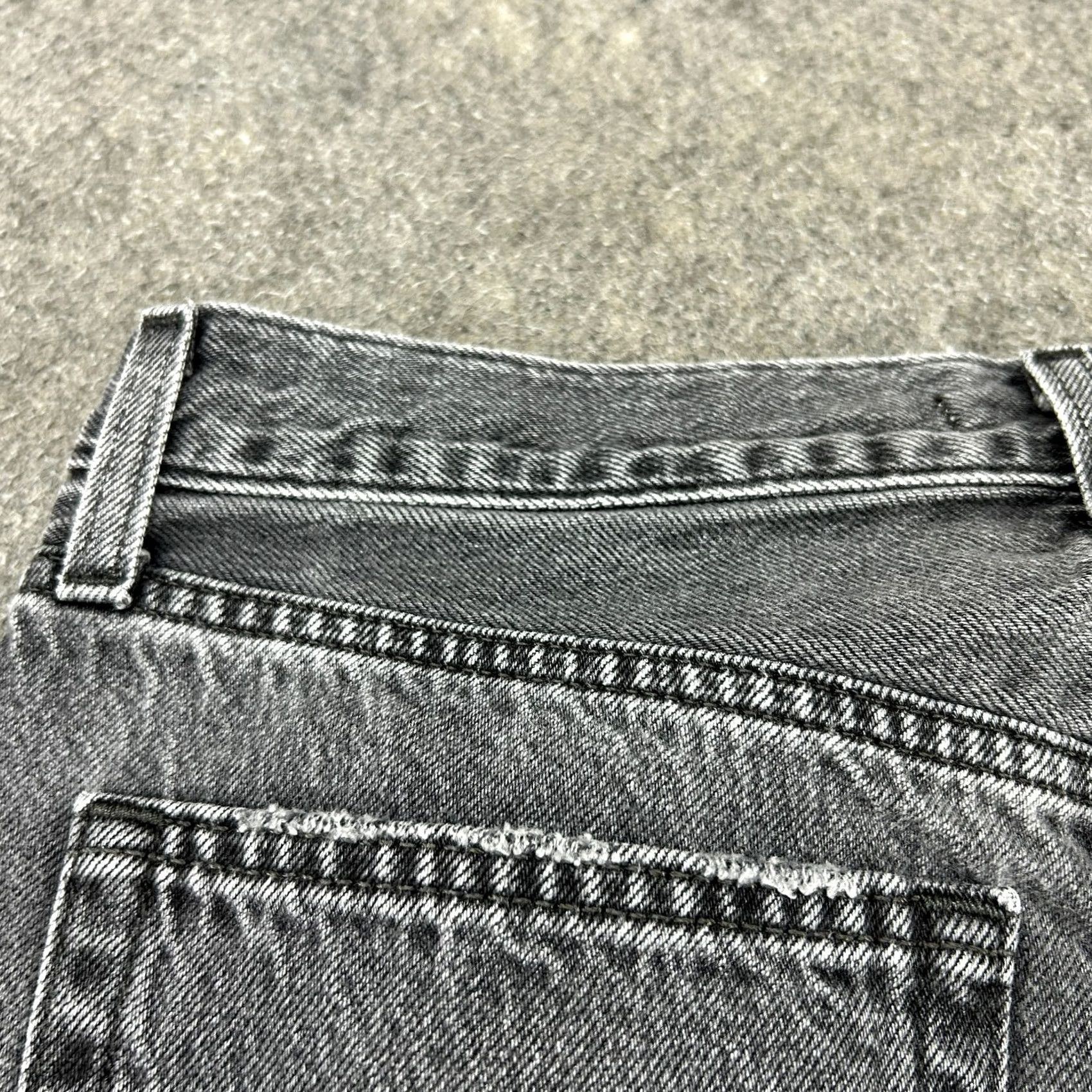 Levi's Levi's Jeans Womens 28 Black Bootcut Denim 5-Pocket Regular Dark Wash Distressed Vintage No N/A Size 28" / US 6 / IT 42 - 4 Thumbnail