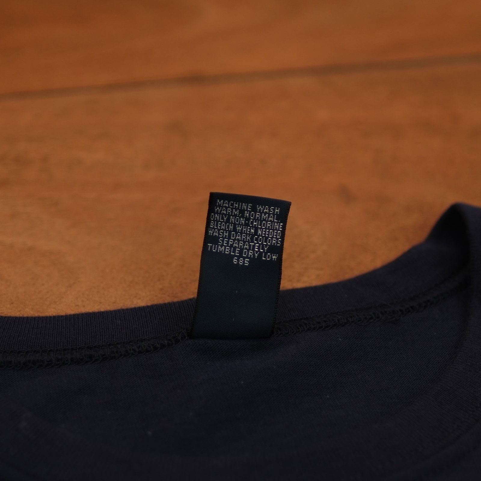 Lands' End VTG USA Made- Large - Lands End Womens Heavy T Shirt - Navy Size L / US 10 / IT 46 - 5 Thumbnail
