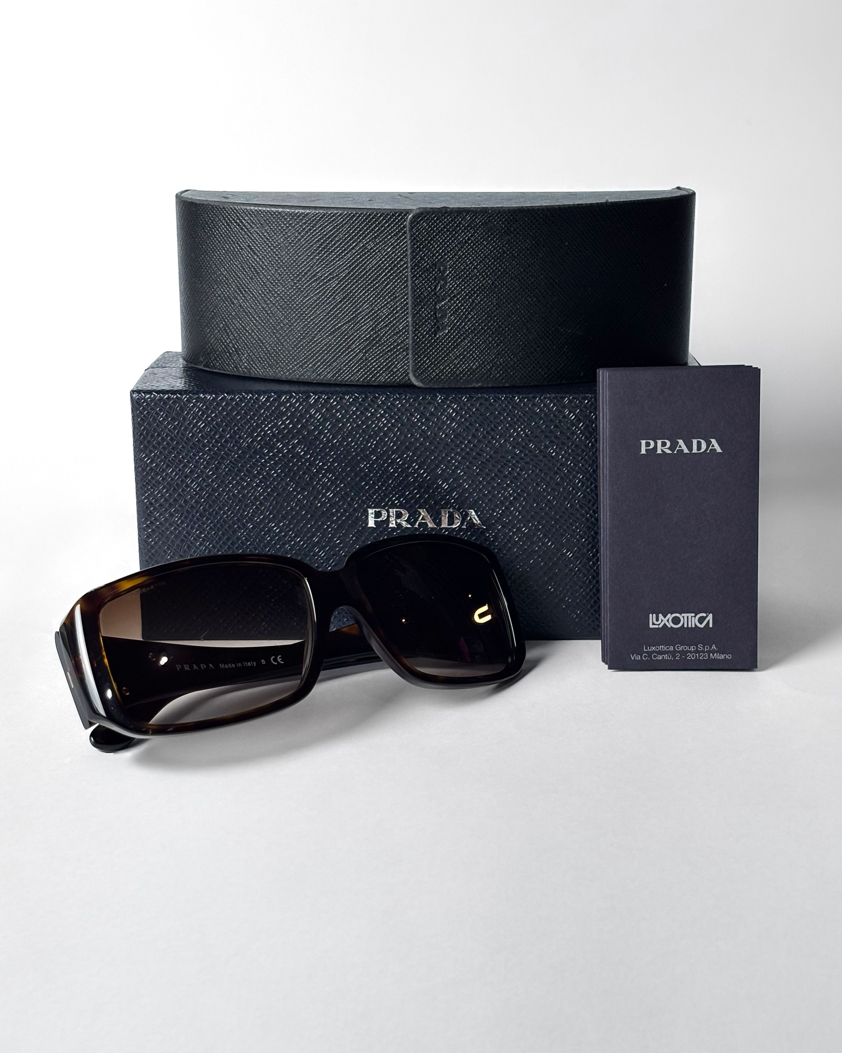 Prada Prada SPR16L rectangle sunglasses Size ONE SIZE - 5 Thumbnail