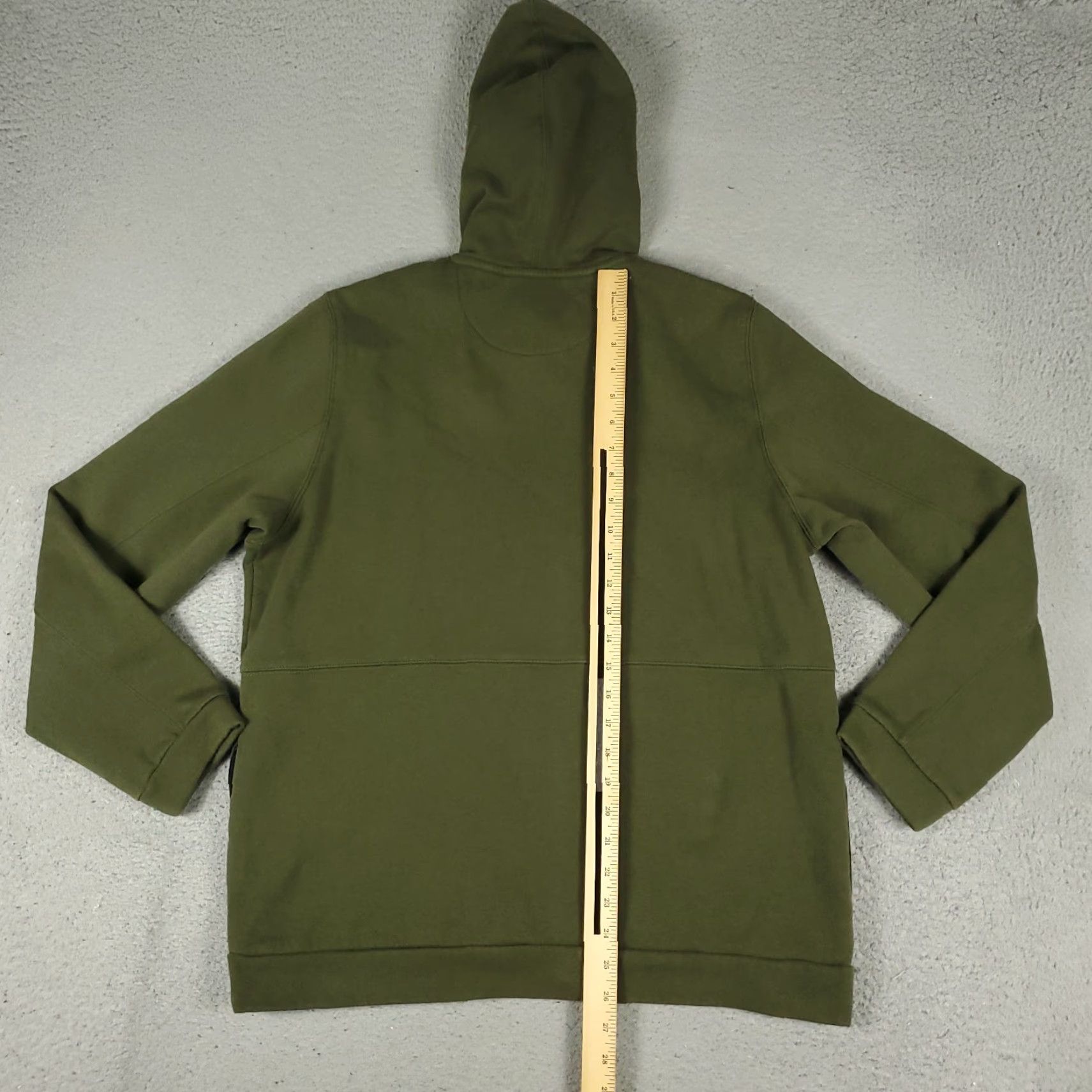 Asics ASICS Hoodie Mens L Green Pullover Sweatshirt Size US L / EU 52-54 / 3 - 5 Thumbnail