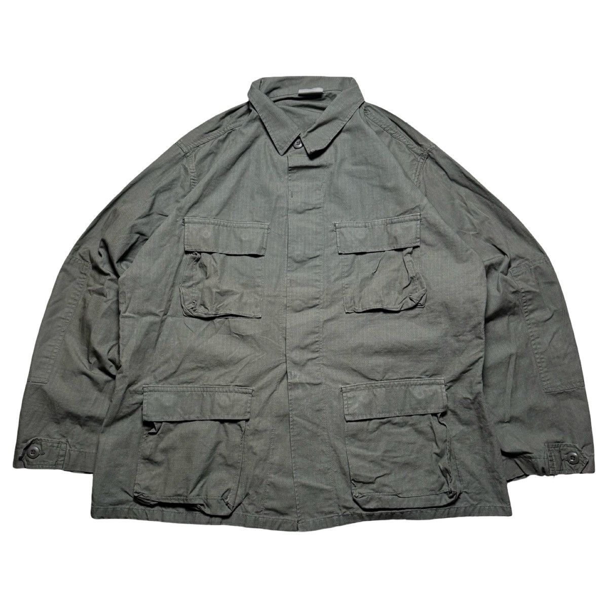 Vintage Large Regular Vintage OD Green 107 Vietnam Jacket Size US L / EU 52-54 / 3 - 1 Thumbnail