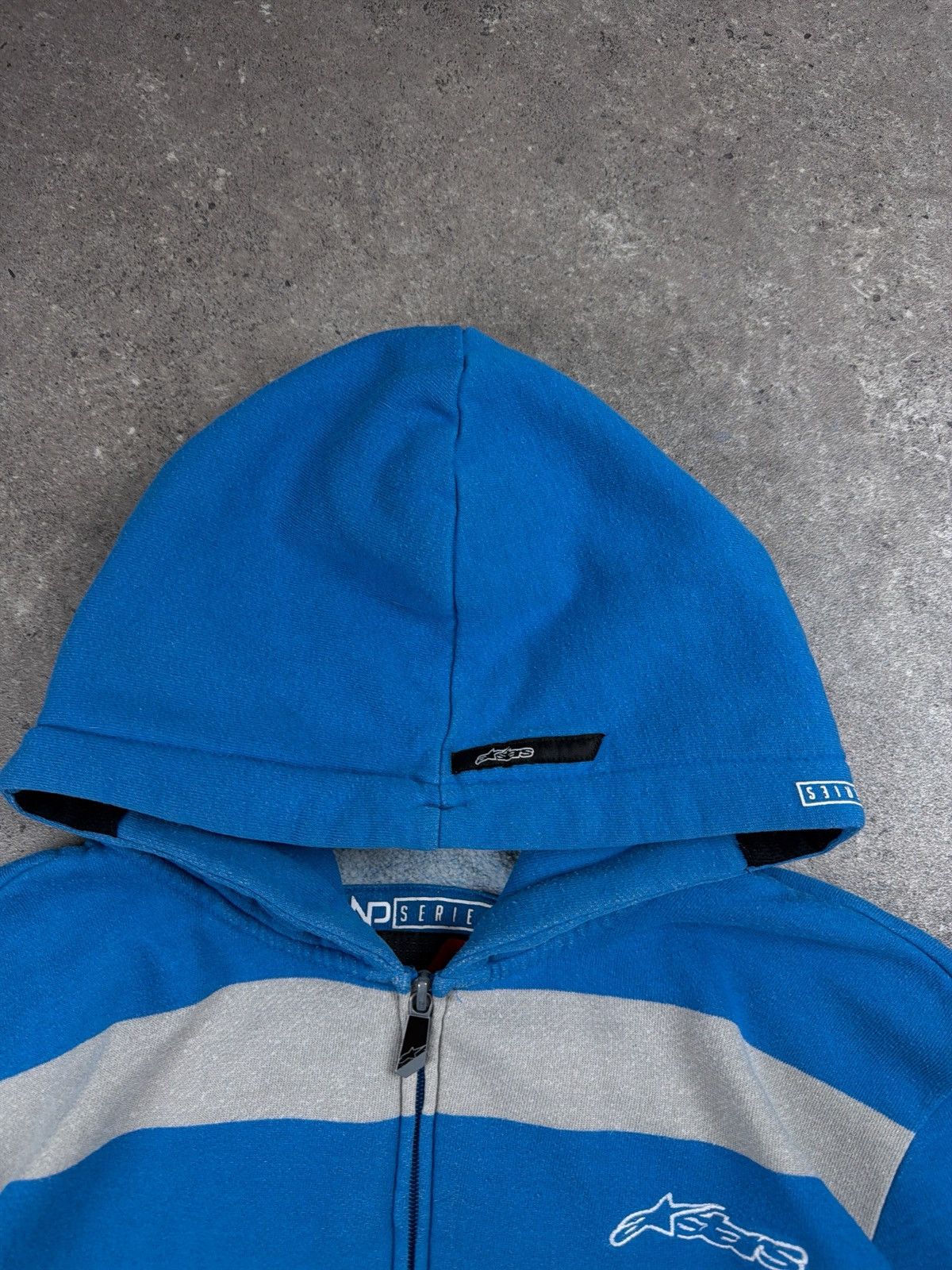 Alpinestars Vintage Y2K Alpinestars Racing Spellout & Logo Grunge Hoodie Size US L / EU 52-54 / 3 - 4 Thumbnail