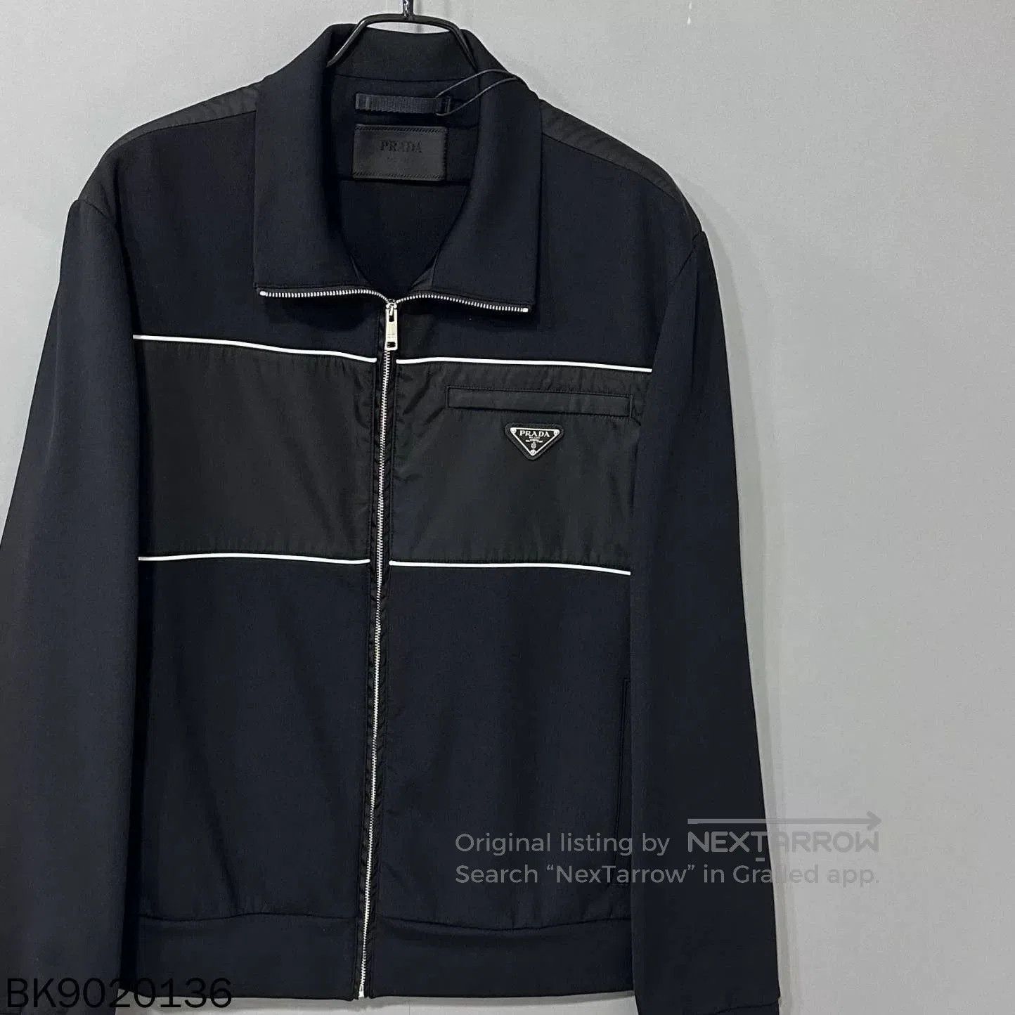 Prada Prada Recycled Nylon Triangle Logo Jacket. Size US XXL / EU 58 / 5 - 2 Thumbnail