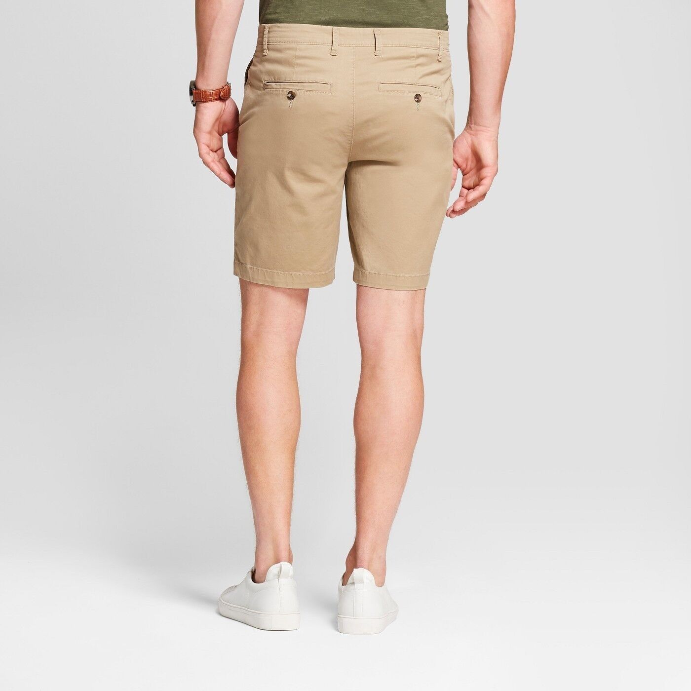 Other NWT Men's 9" Linden Flat Front Chino Shorts Goodfellow & Co Size US 38 / EU 54 - 3 Thumbnail