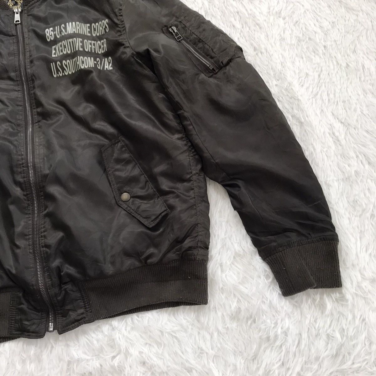 Japanese Brand Spinalh bomber style jacket military Size US M / EU 48-50 / 2 - 4 Thumbnail