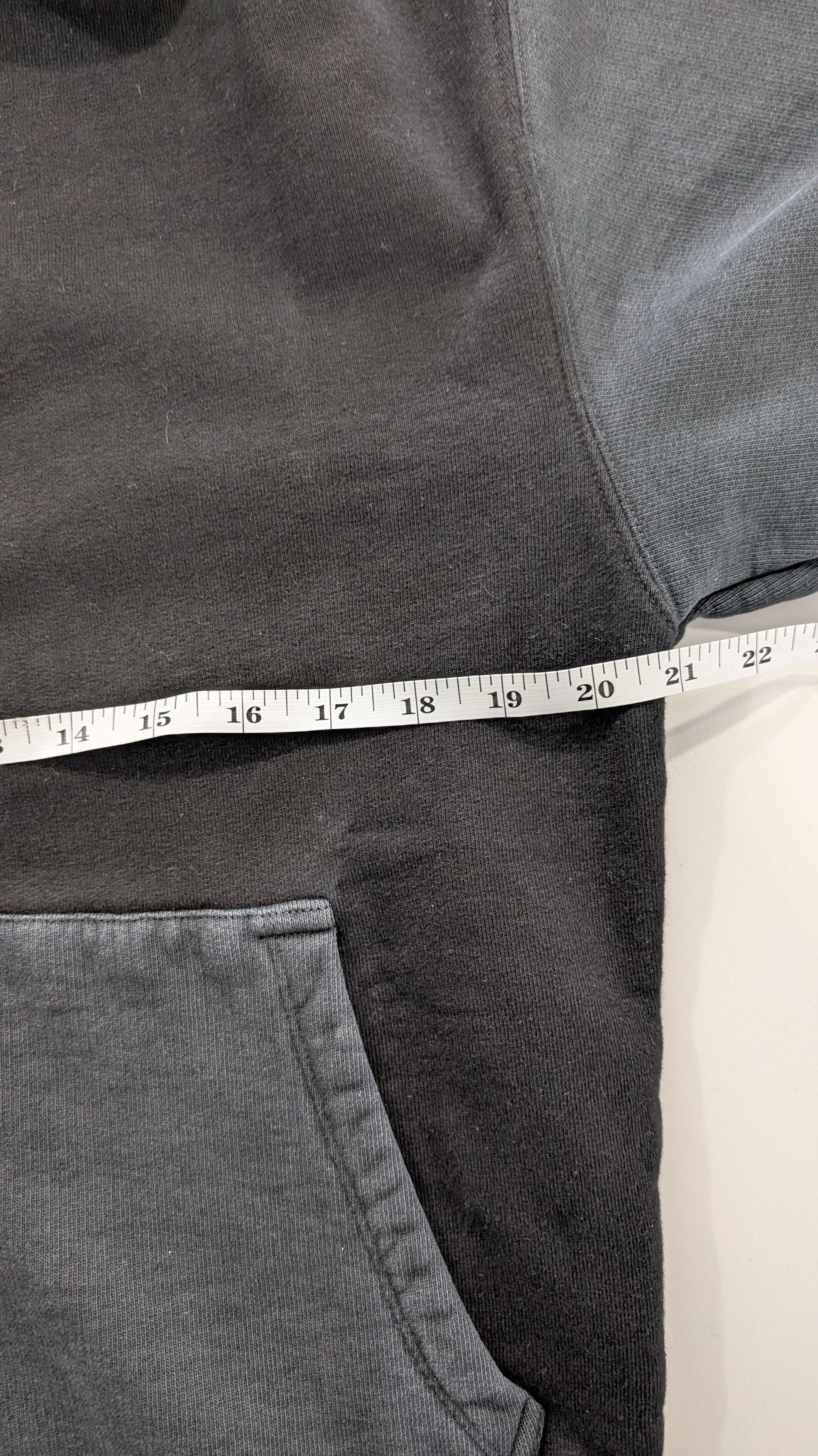Our Legacy Our Legacy Rascal Hood 46 Pigment Black Hefty Fleece Size US S / EU 44-46 / 1 - 11 Thumbnail