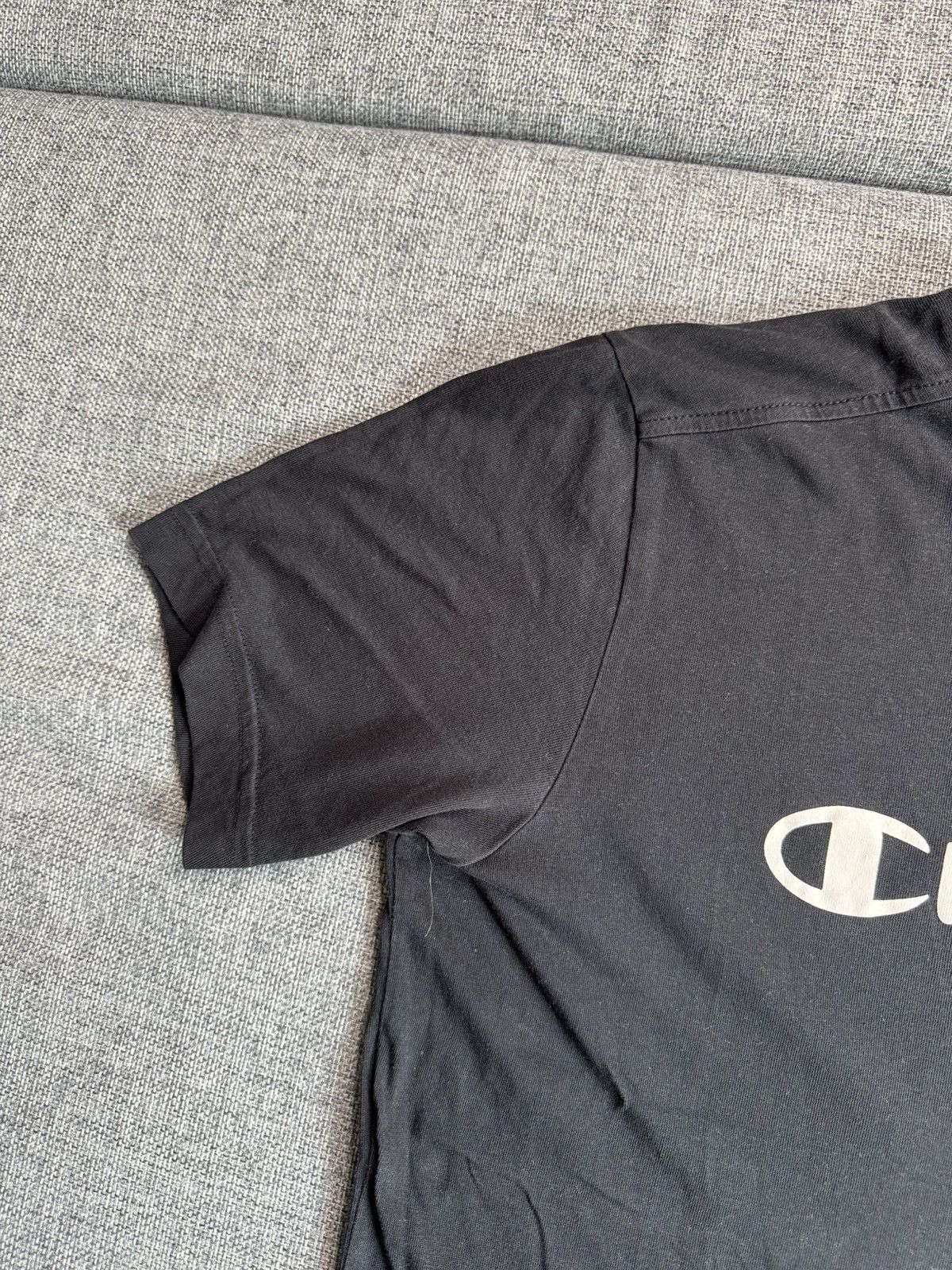 Champion Vintage Champion Big Logo black T-Shirt S Size US S / EU 44-46 / 1 - 7 Thumbnail