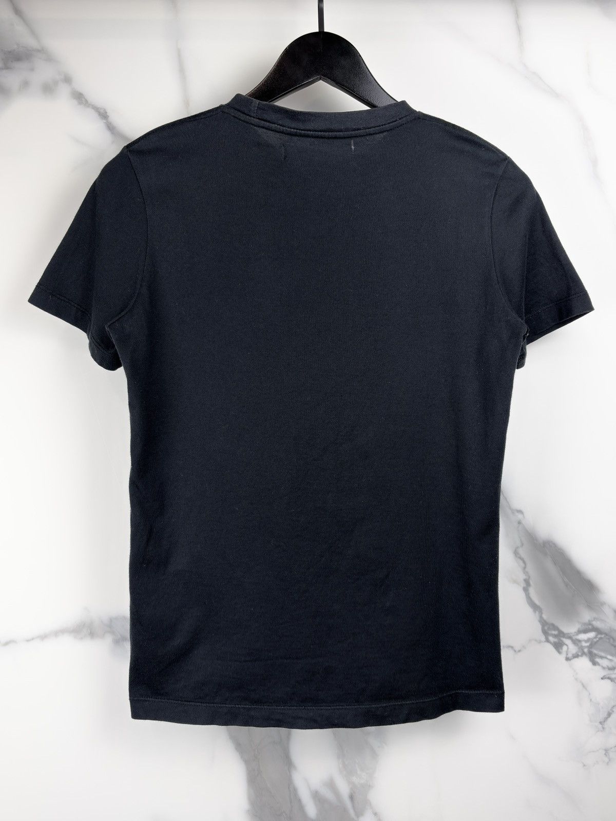 Raf Simons AW09 Raf Simons Mirror Plate Tshirt 46 Black Size US XS / EU 42 / 0 - 2 Thumbnail