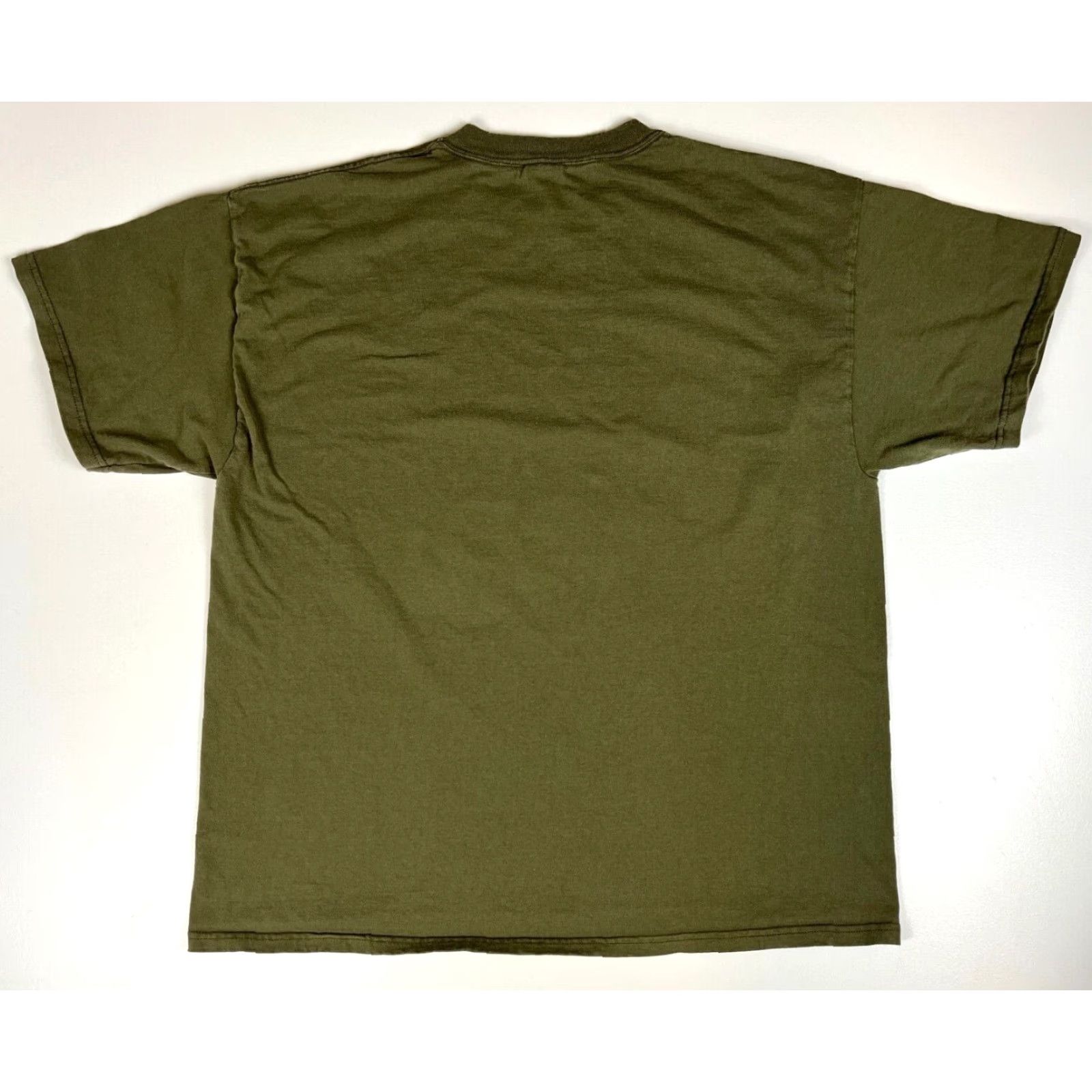 Delta VINTAGE Budweiser Daytona Bike Week Men's T-Shirt Delta XL Green Cotton Crew Neck Short Sleeve 2006 DX Magnum Weight BeER Motorcycle Shirt Mens Size US XL / EU 56 / 4 - 2 Thumbnail