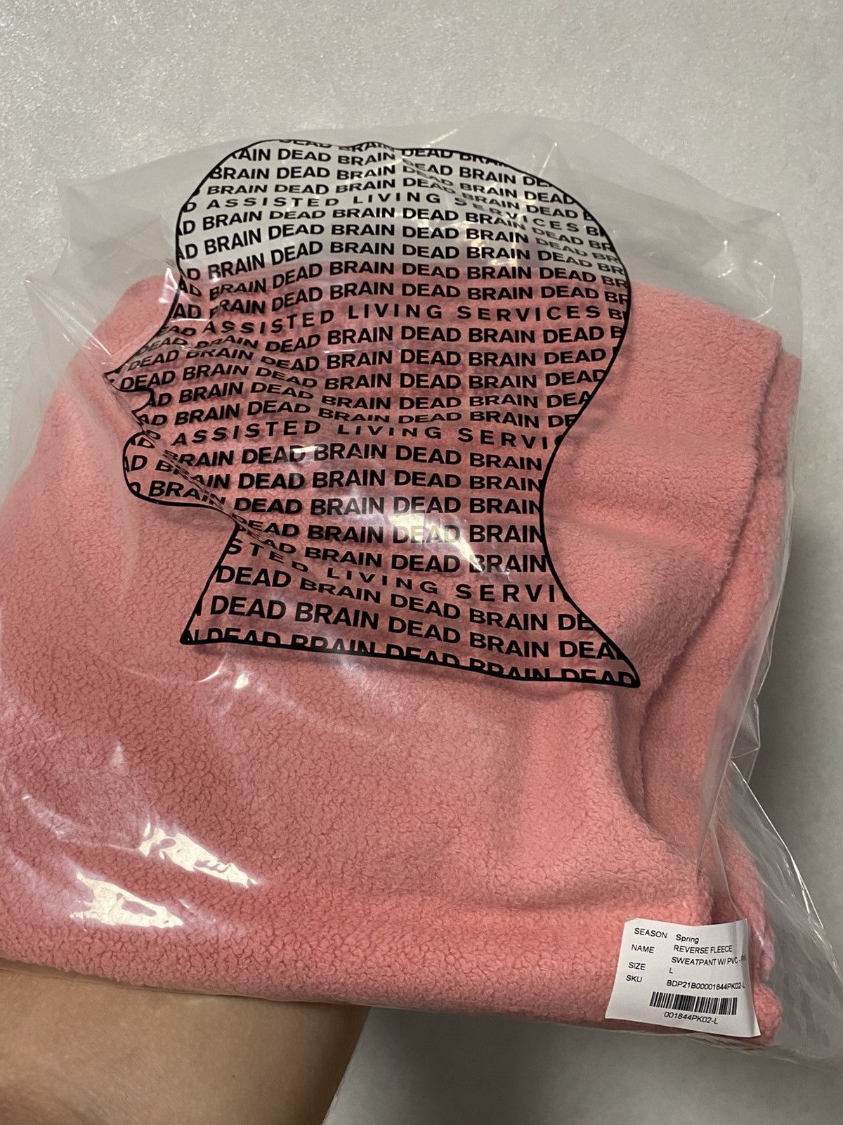 Brain Dead Brain Dead Reverse Fleece Sweatpants Size: L New With Tags Size US 34 / EU 50 - 11 Thumbnail