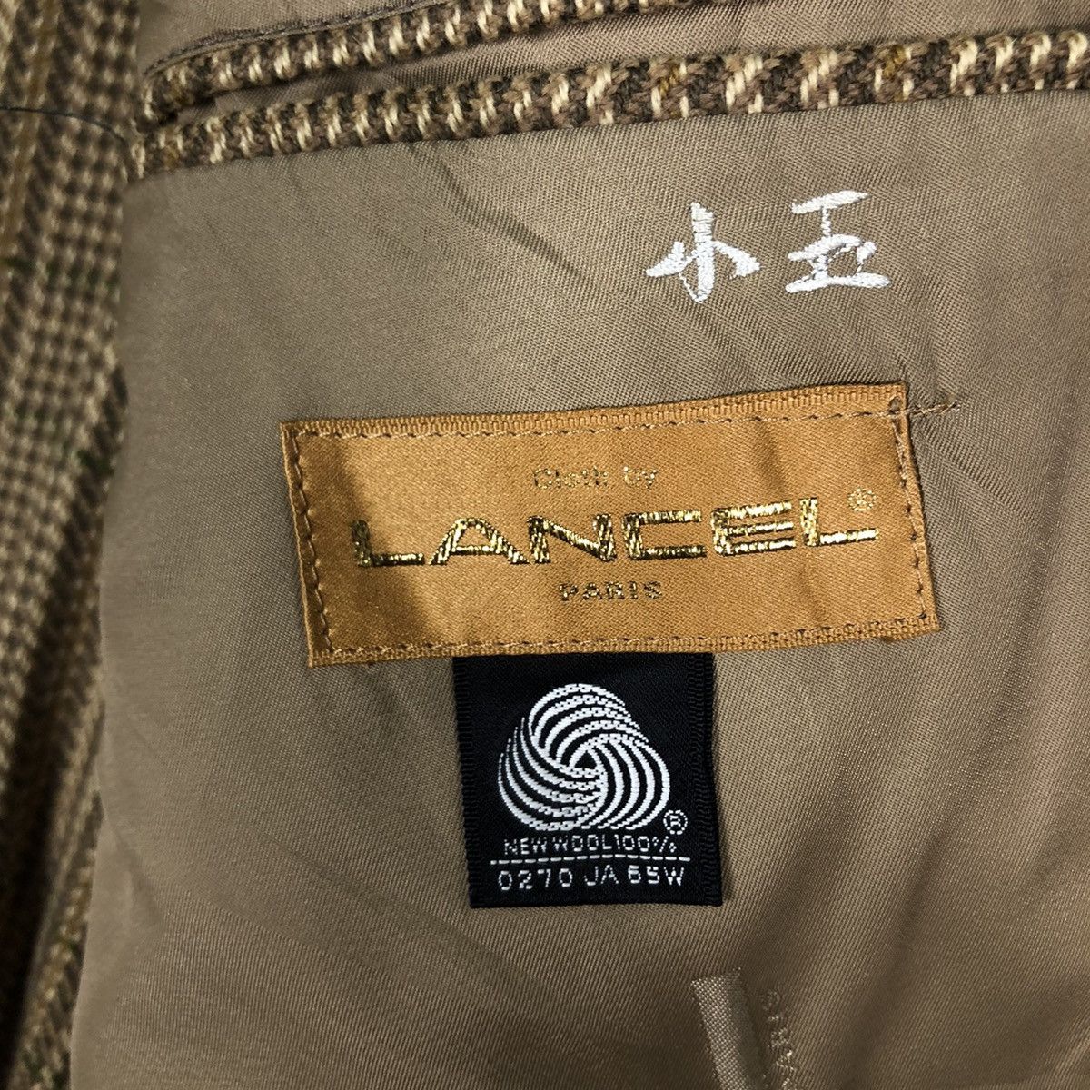 Lancel 🔥Vintage Casual Coats Double Breasts Lancel Paris Tartan Size US M / EU 48-50 / 2 - 17 Thumbnail