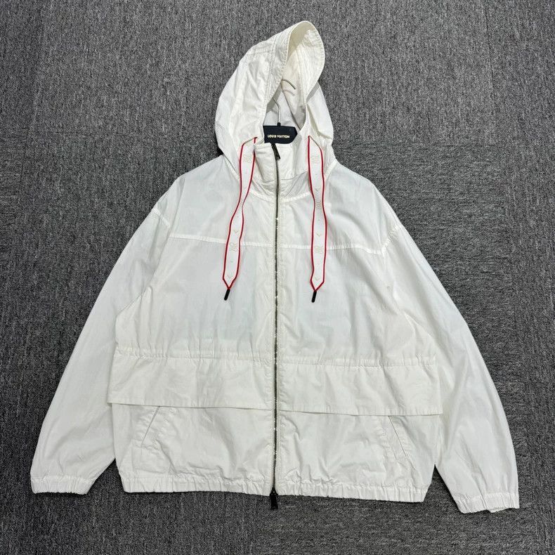 Fendi Fendi White Windbreaker Jacket Size US M / EU 48-50 / 2 - 2 Thumbnail