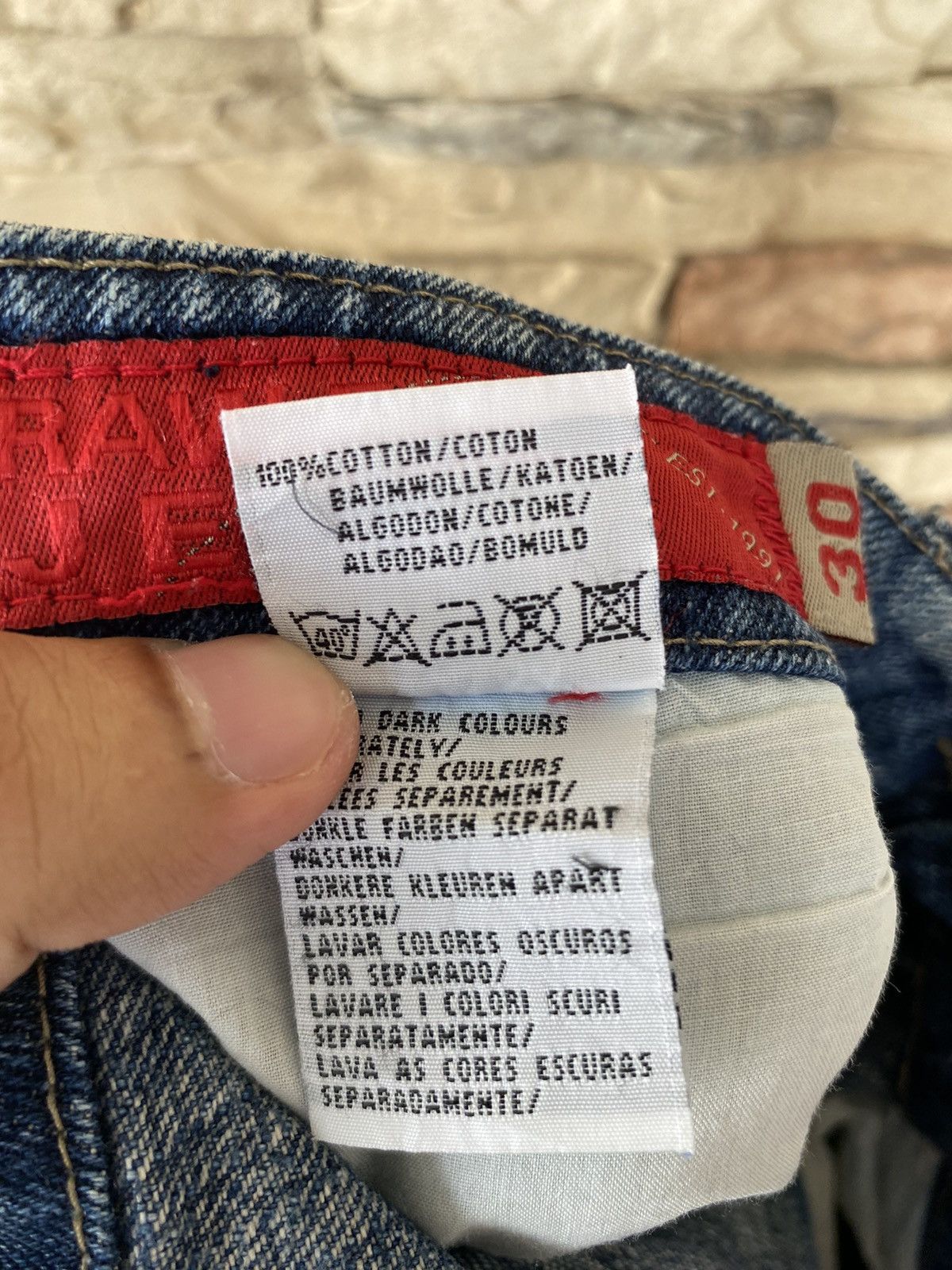If Six Was Nine × Japanese Brand × Vintage Raw Edge Vintage Denim Size US 31 - 20 Thumbnail