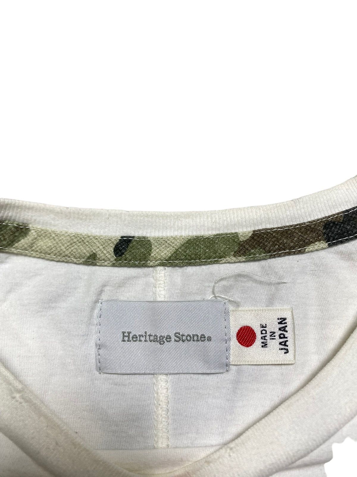 Vintage VINTAGE HERITAGE STONE JAPANESE BRAND SUR+ SPELLOUT TEE Size US M / EU 48-50 / 2 - 8 Thumbnail