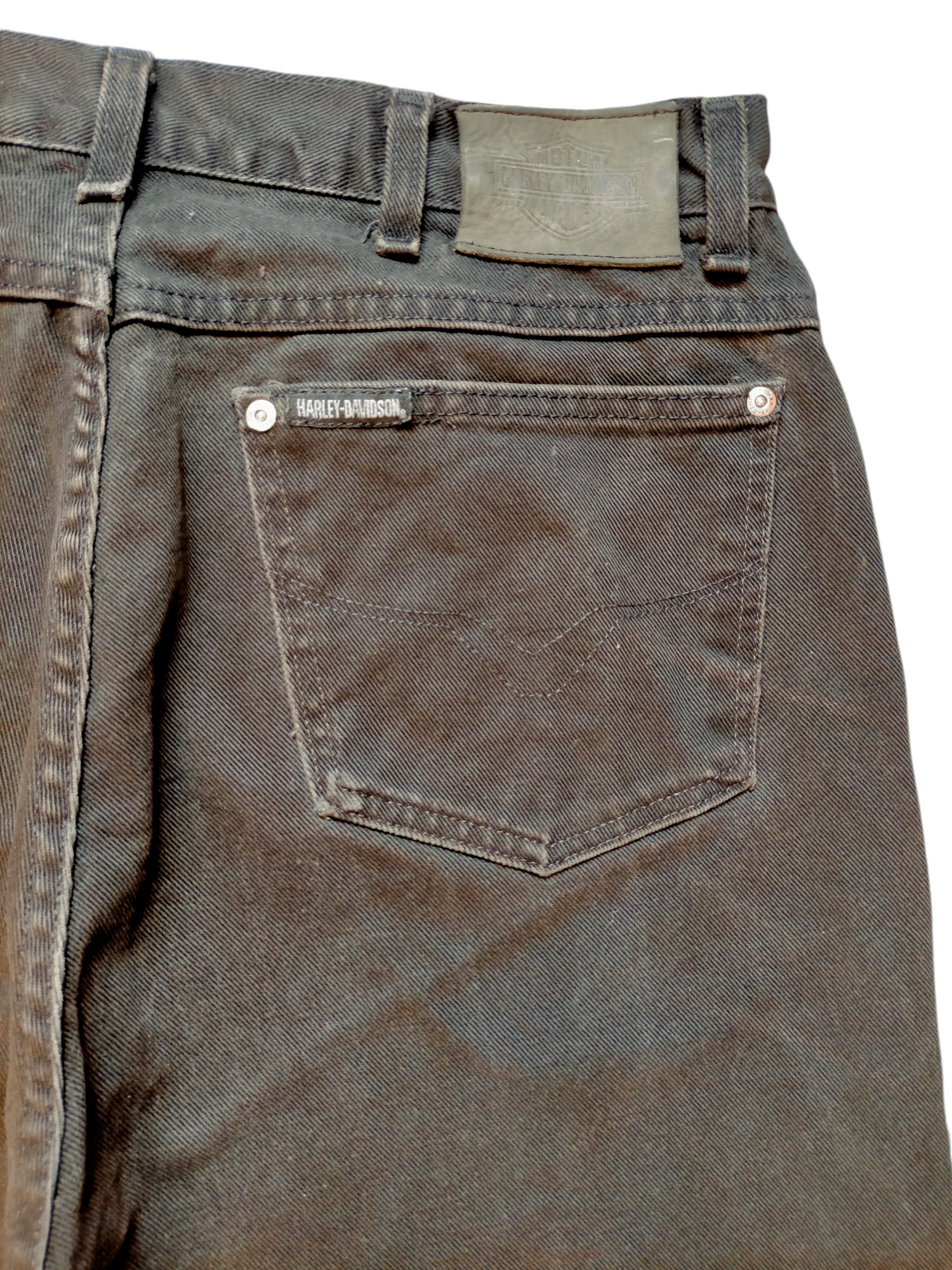 Harley Davidson Harley Davidson Black Baggy Jeans Made in usa Size US 34 / EU 50 - 11 Thumbnail