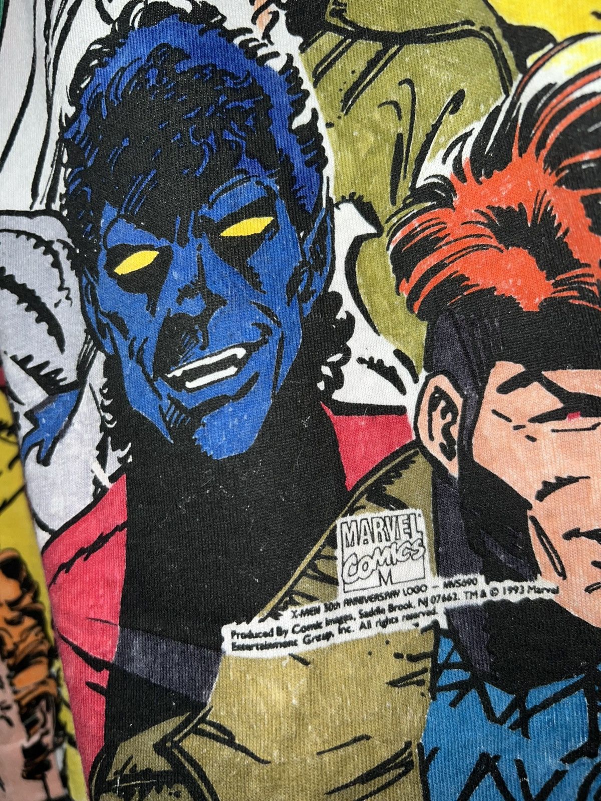 Vintage vintage 1993 X-MEN Marvel comics X Men AOP DC comics Size US XL / EU 56 / 4 - 5 Thumbnail