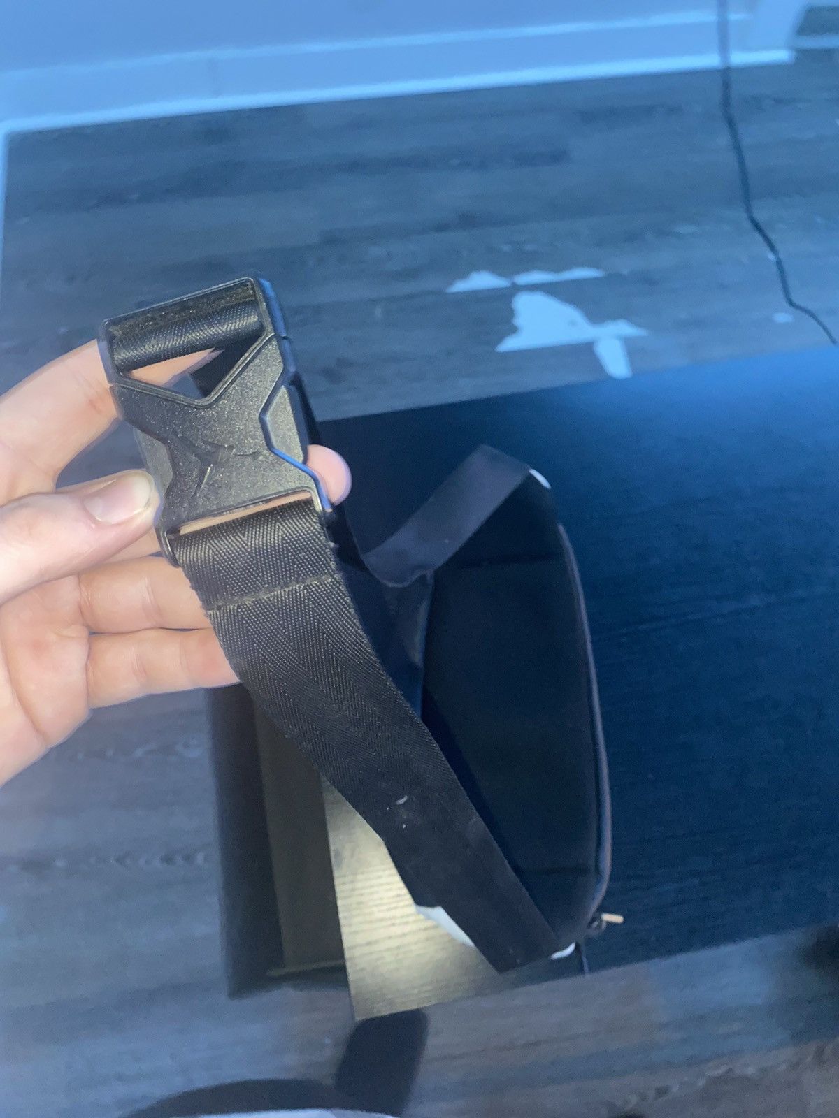 Jordan Brand Air Jordan blue and white cross bag Size ONE SIZE - 3 Thumbnail