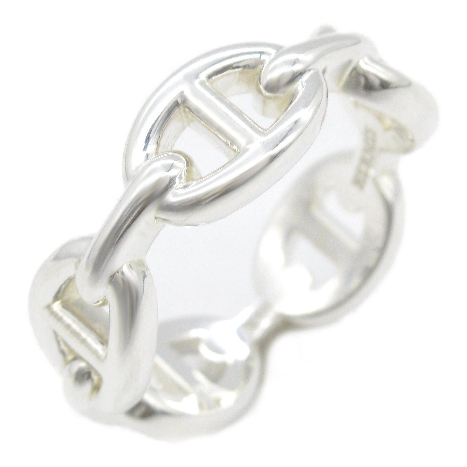 Hermes Hermes Chaine Anchaine Ring 925 Silver Size ONE SIZE - 1 Thumbnail