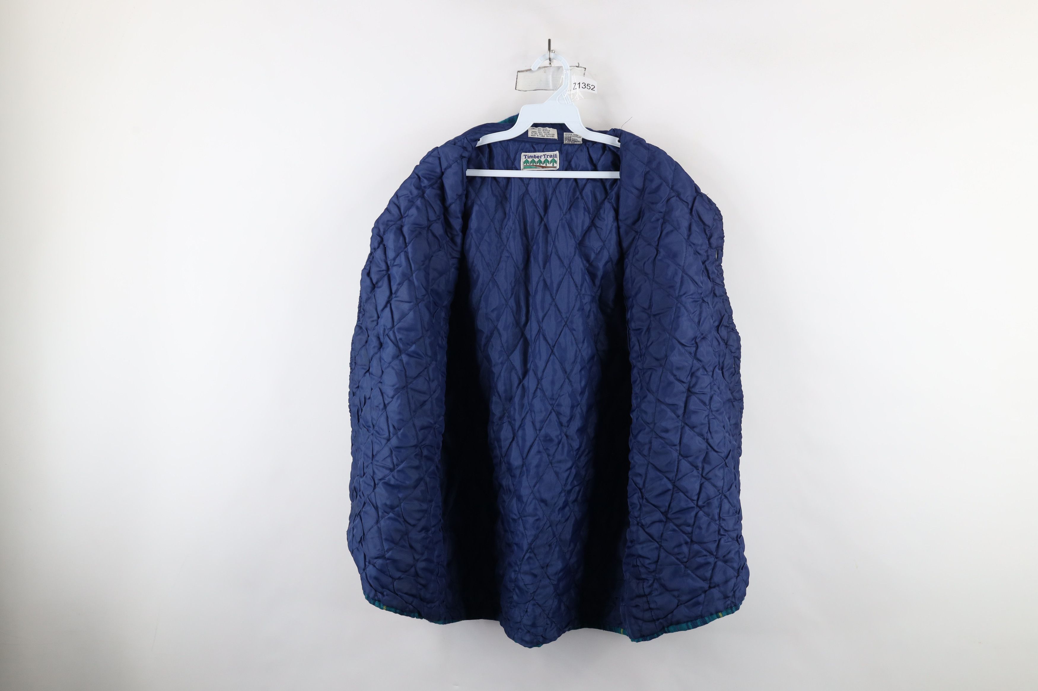 Vintage Vintage 90s Streetwear Blend Button Shirt Jacket Jac Shirt Size US L / EU 52-54 / 3 - 10 Thumbnail