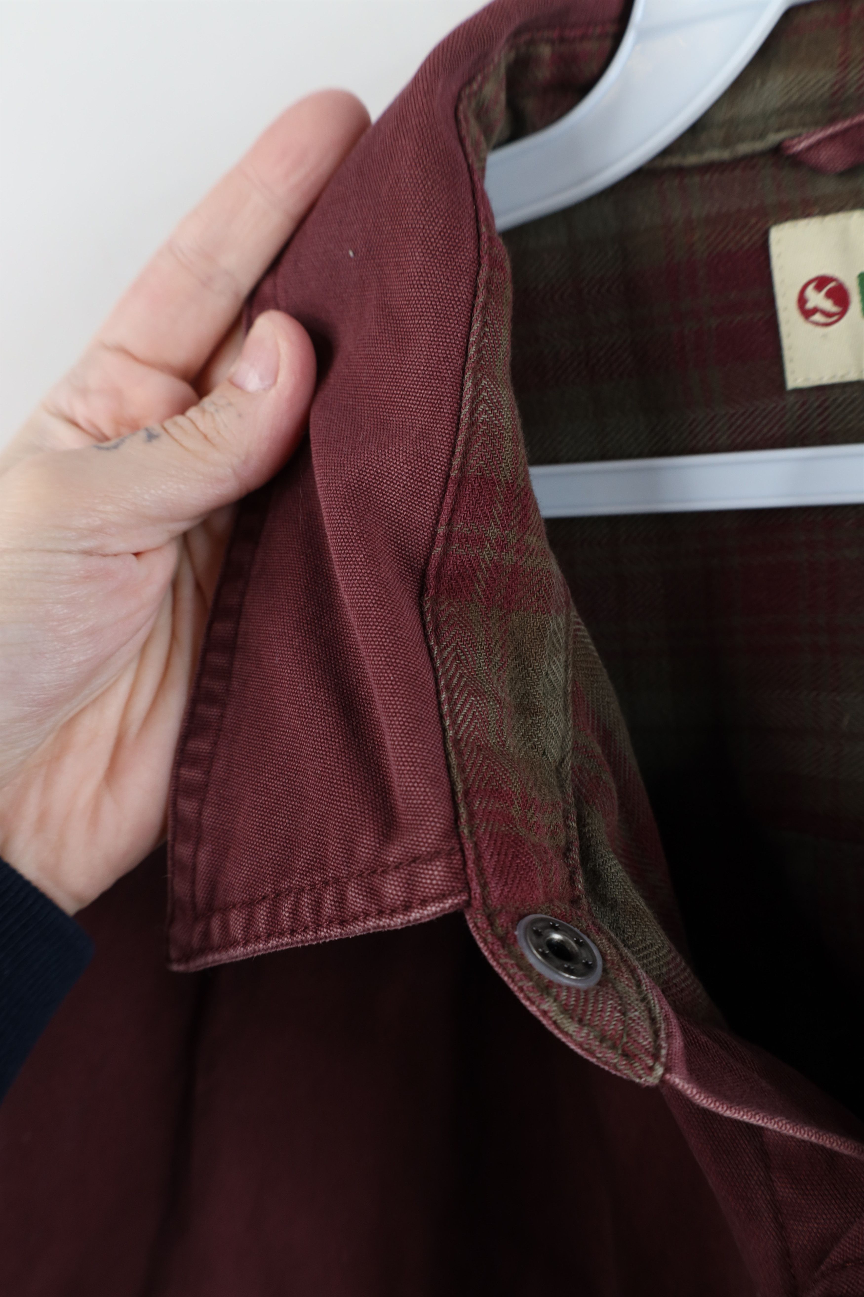 Vintage Vinage Gander Mountain Lined Canvas Shirt Jacket Jac Shirt Size US XL / EU 56 / 4 - 10 Thumbnail