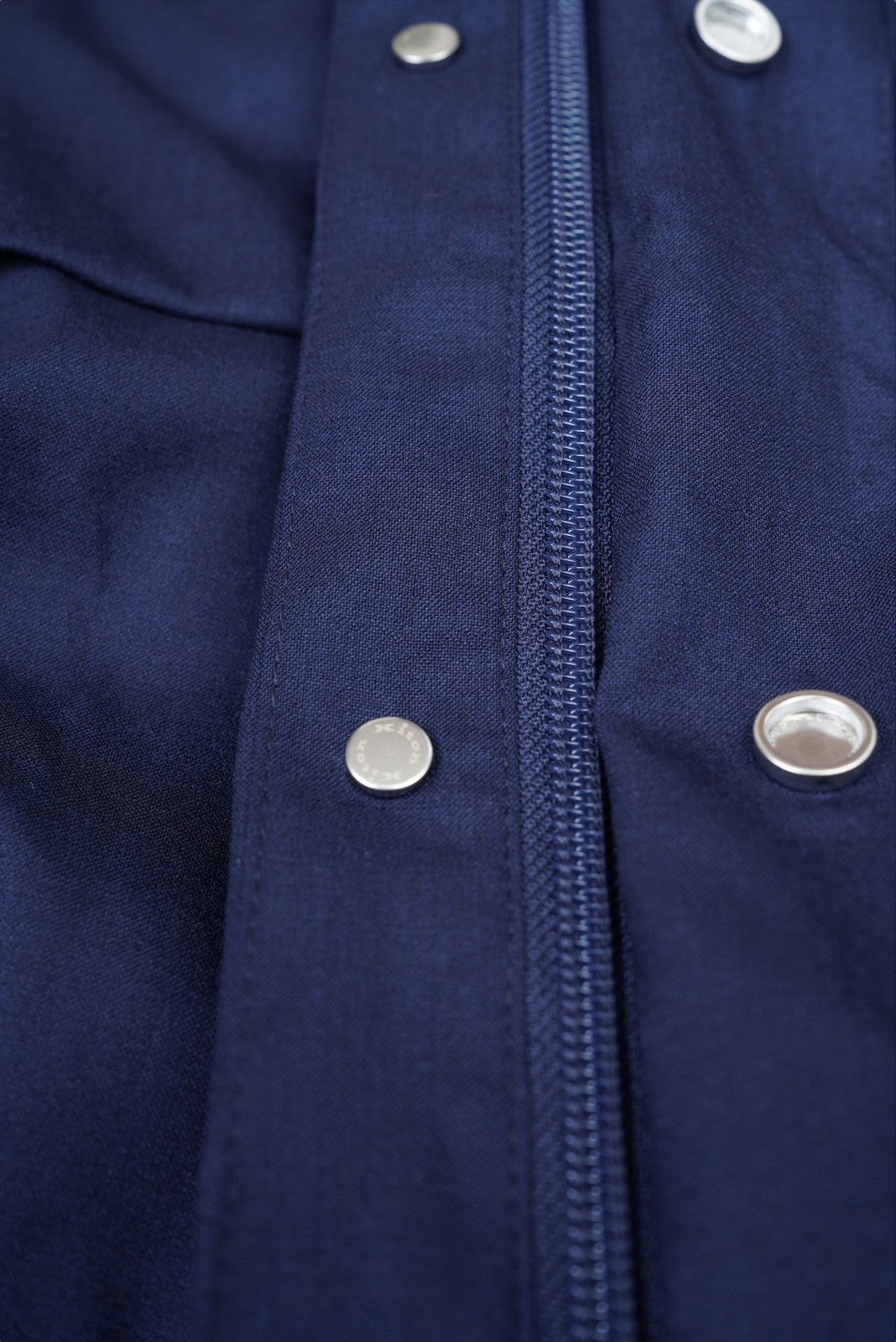 Kiton Kiton shirt jacket wool blue different sizes Size US L / EU 52-54 / 3 - 7 Thumbnail