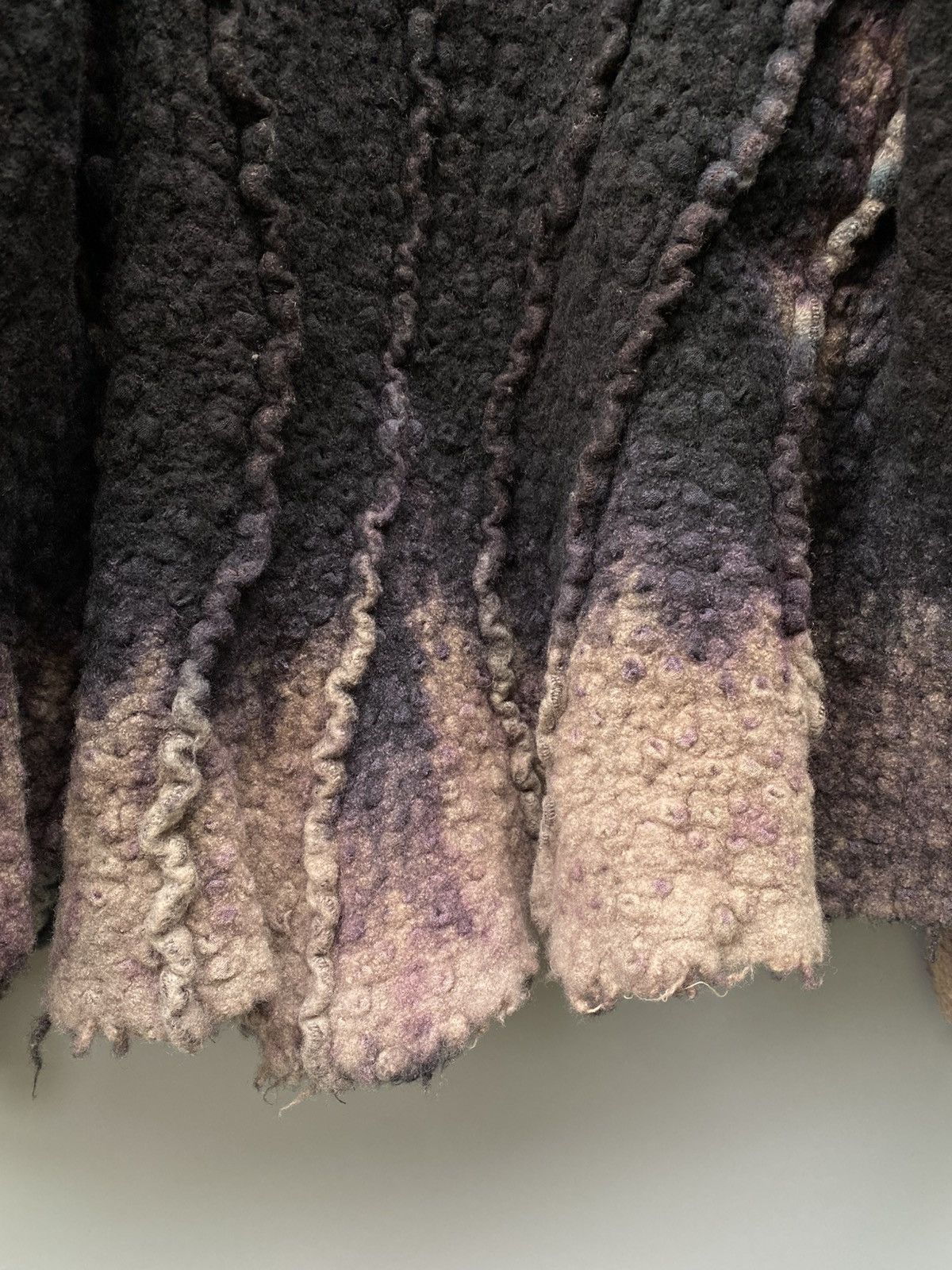 Japanese Brand A/W 1998 - Yoshiki Hishinuma- Gradient Dyed Wool Jacket Size S / US 4 / IT 40 - 24 Thumbnail