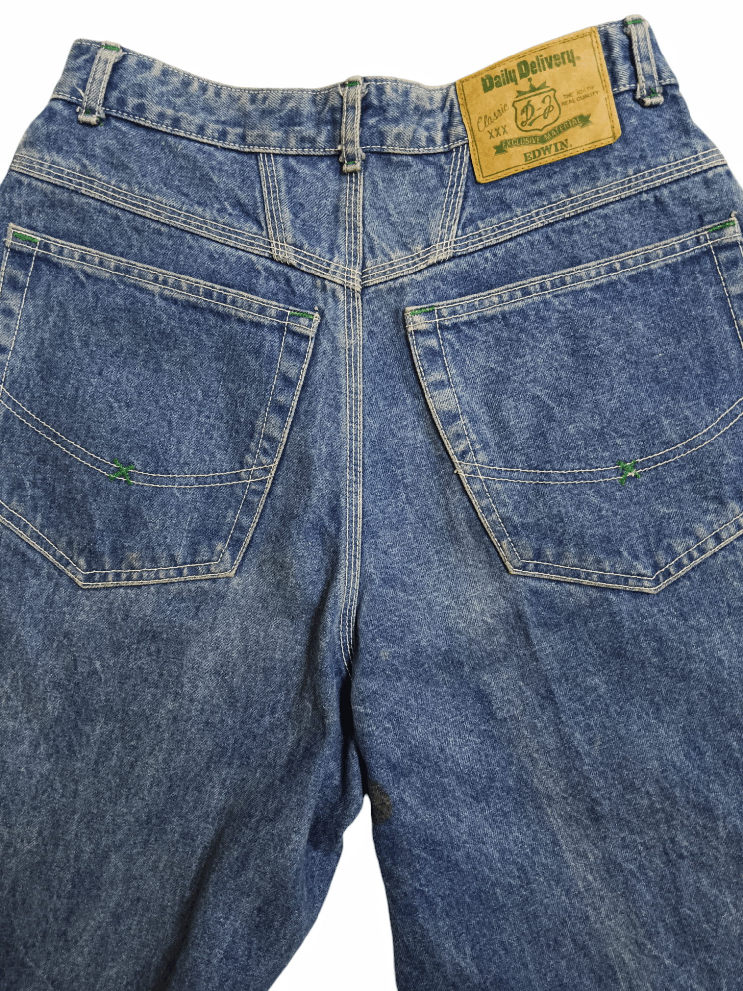 Edwin 💥Rare💥Daily Delivery By Edwin Hip Hop Baggy Jeans Size US 27 - 7 Thumbnail