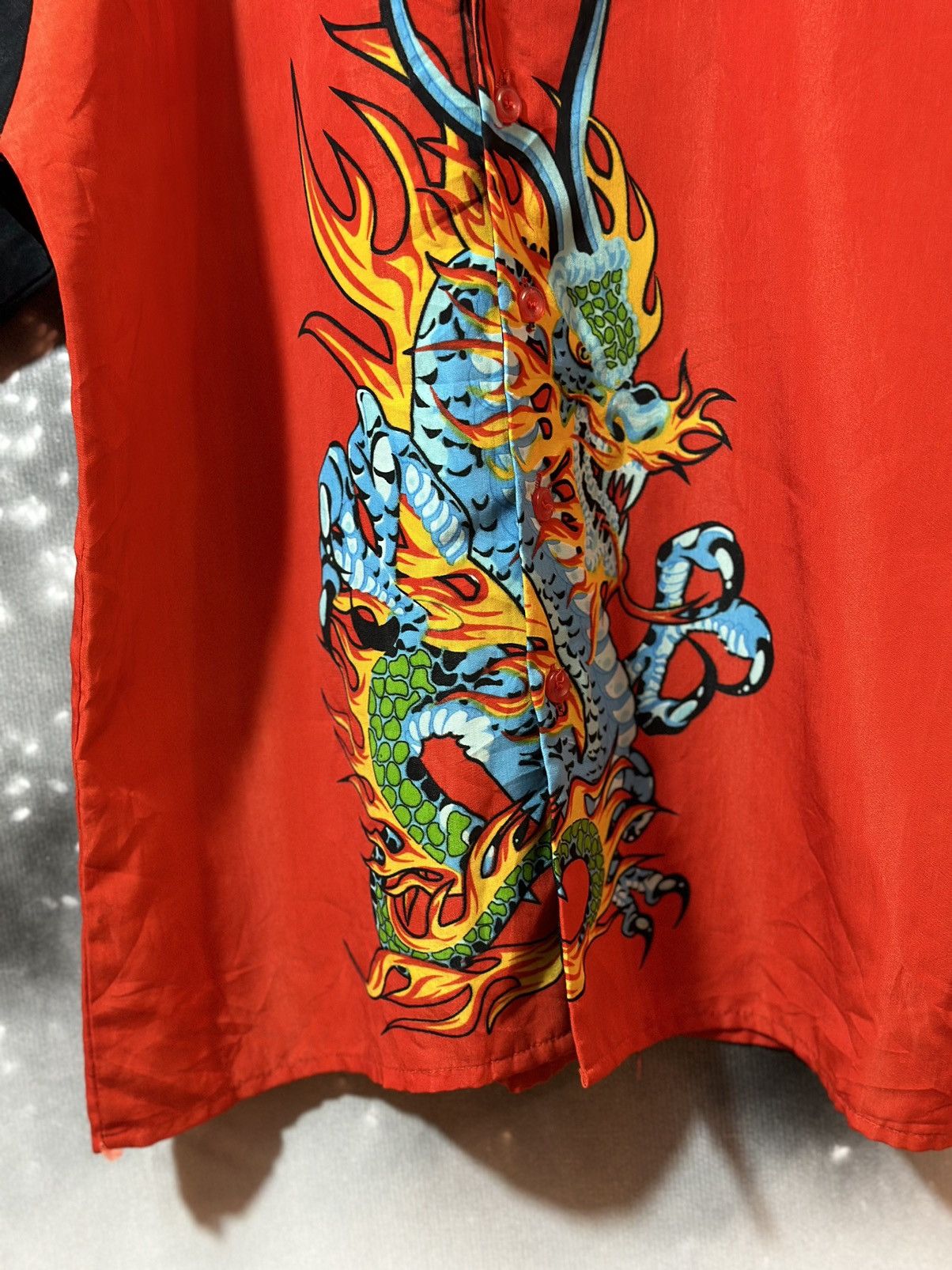 Japanese Brand × Route 66 Vintage Route 66 Dragon Fire Crazy t shirt Size M / US 6-8 / IT 42-44 - 3 Thumbnail