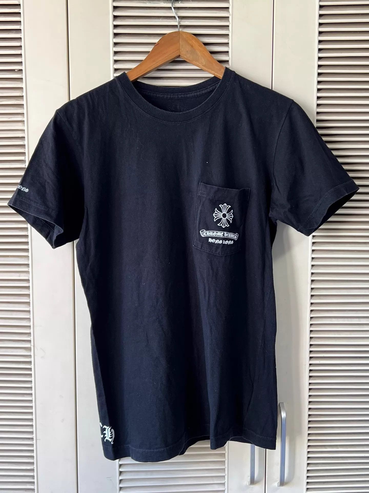 Chrome Hearts Chrome Hearts Black Short Sleeve T-Shirt M (Cross, Chest, Cuff) Size US M / EU 48-50 / 2 - 2 Thumbnail