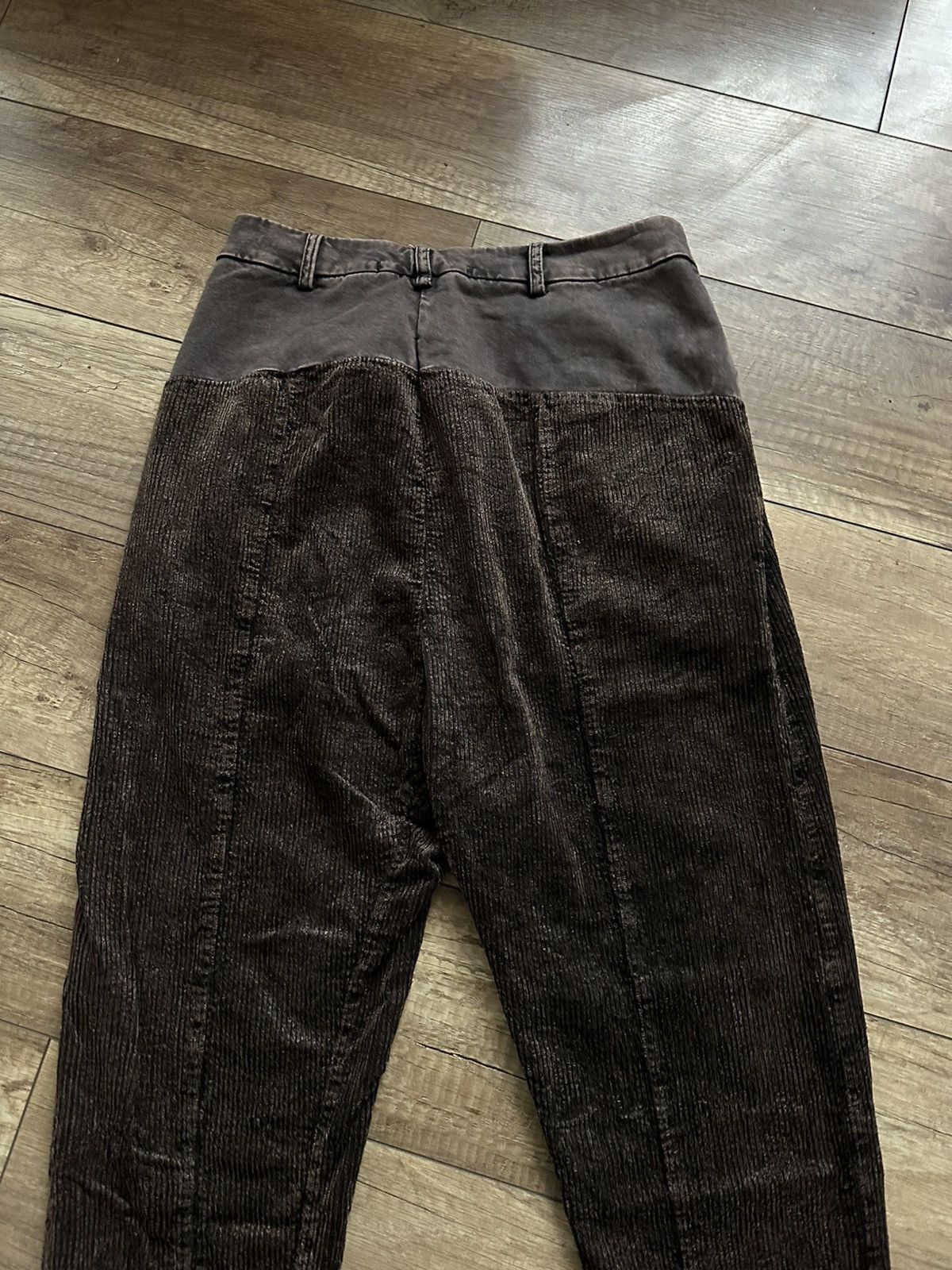 Transit Transit Par Such Corduroy Pants Trousers Asymmetric Size 30" / US 8 / IT 44 - 7 Thumbnail