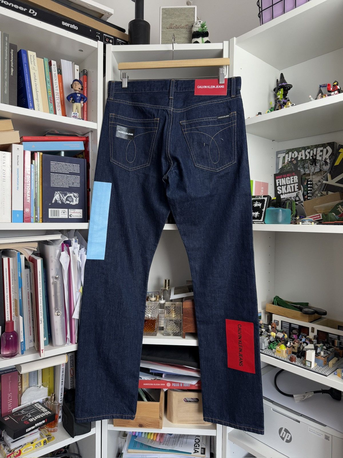 Calvin Klein × Designer Calvin Klein CKJ035 by raf Simons denim jeans pants 31x32 Size US 31 - 2 Thumbnail