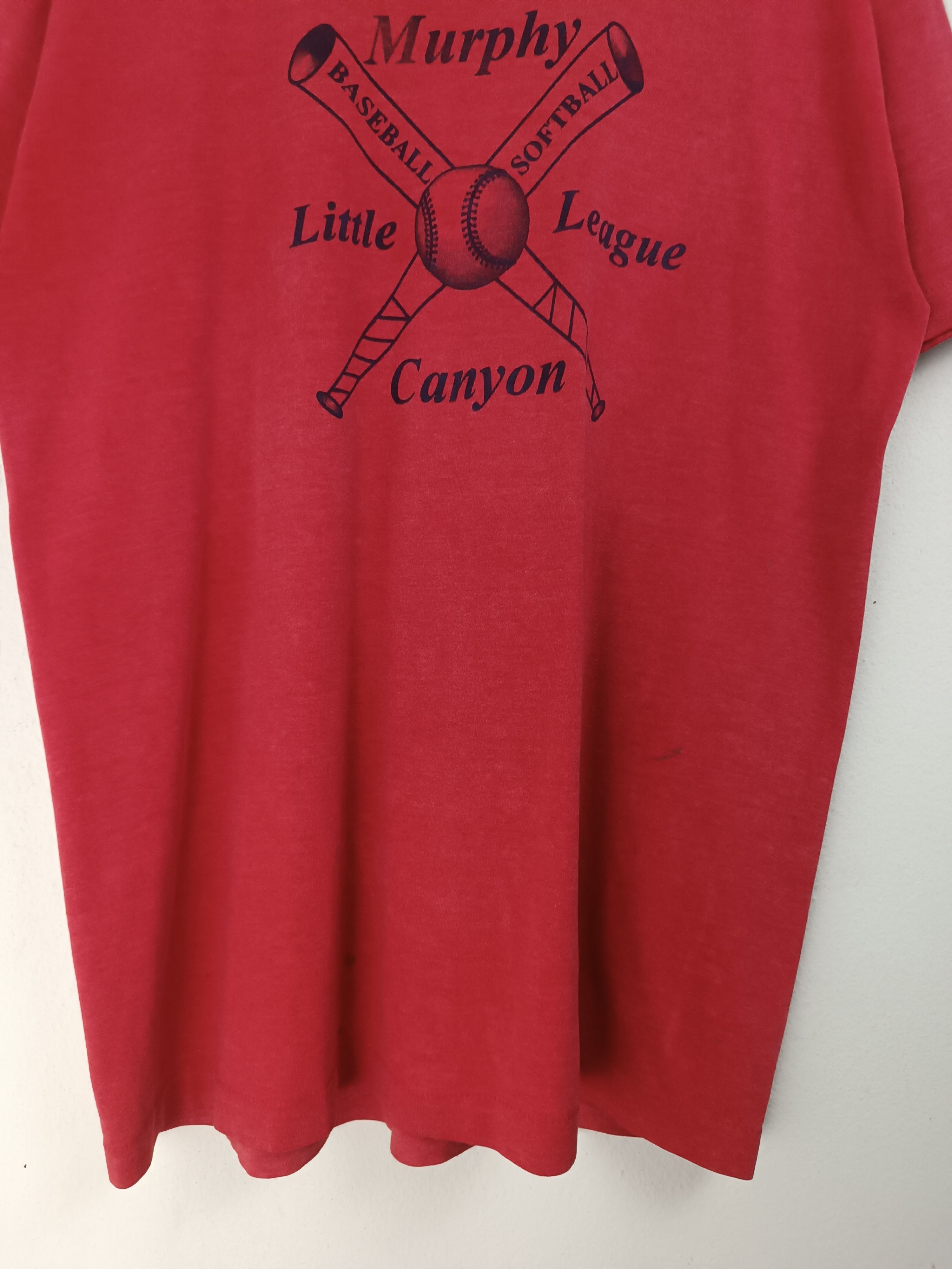 MLB VINTAGE 80'S MURPHY LITTLE LEAGUE CANYON TEE MLB BASEBALL Size US L / EU 52-54 / 3 - 7 Thumbnail
