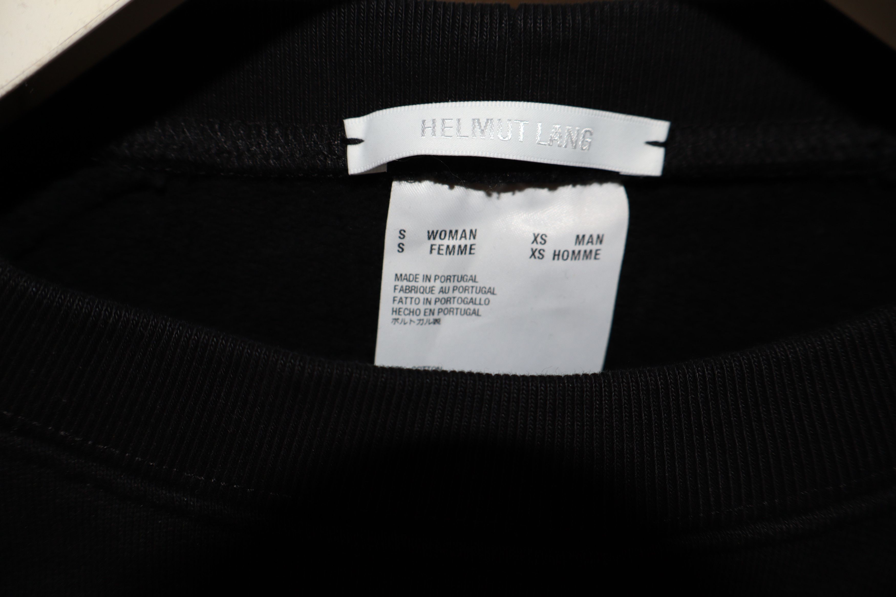 Helmut Lang Embroidered logo sweatshirt Size US XS / EU 42 / 0 - 8 Thumbnail