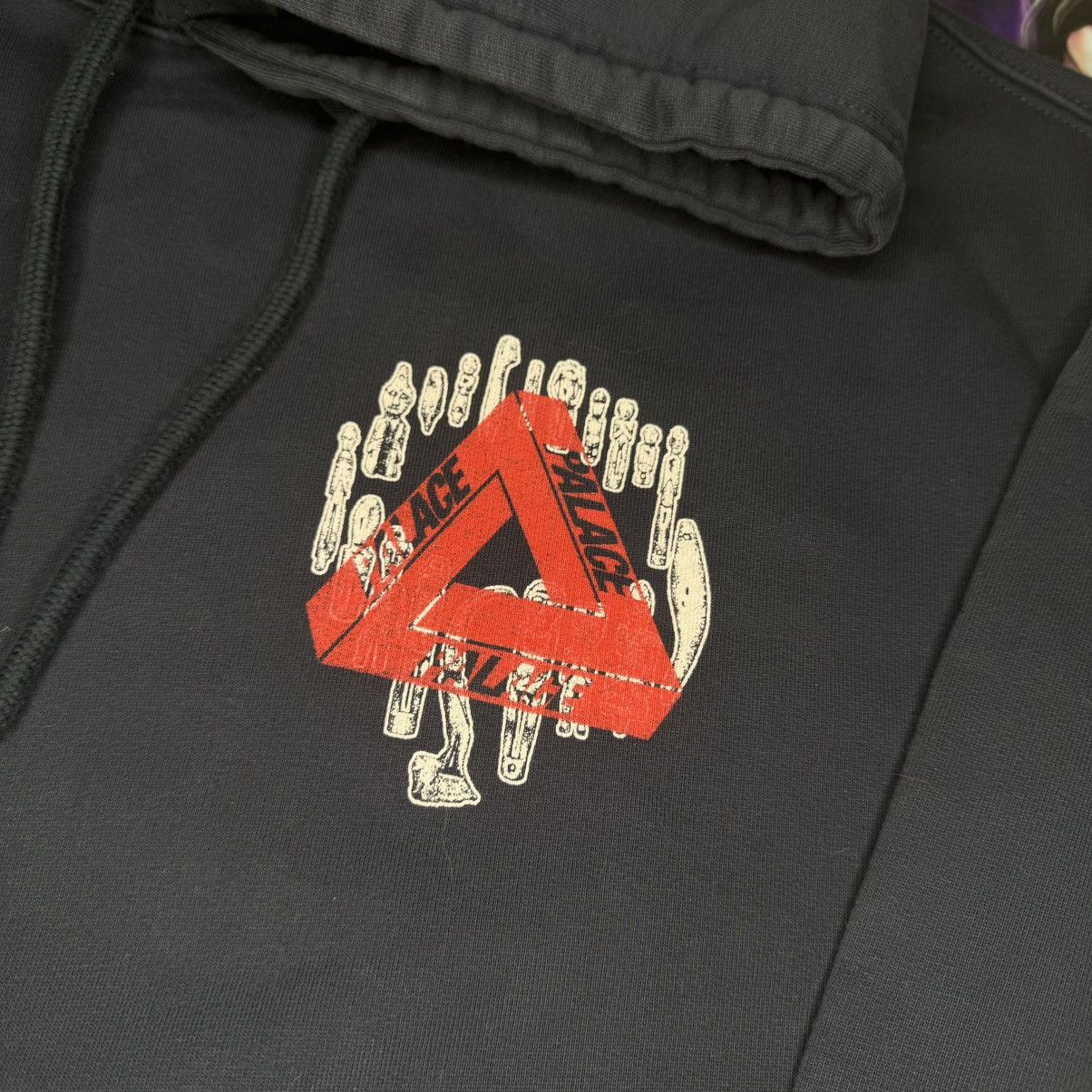 Palace Palace Jheeze Hoodie Navy Sz Large No Flaws FW19 Used Size US L / EU 52-54 / 3 - 4 Thumbnail