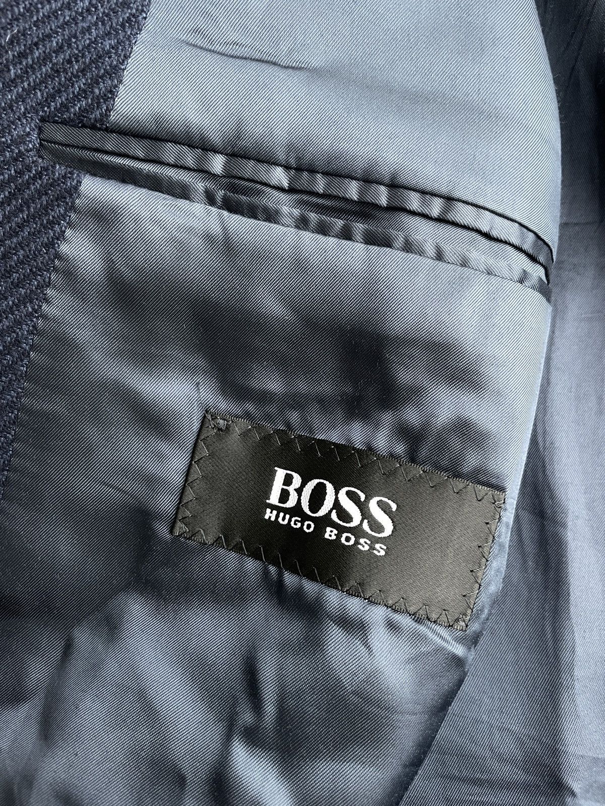 Ermenegildo Zegna Hugo Boss Silk-Cashmere Ermenegildo Zegna Blazer Jacket Size 52R - 7 Thumbnail