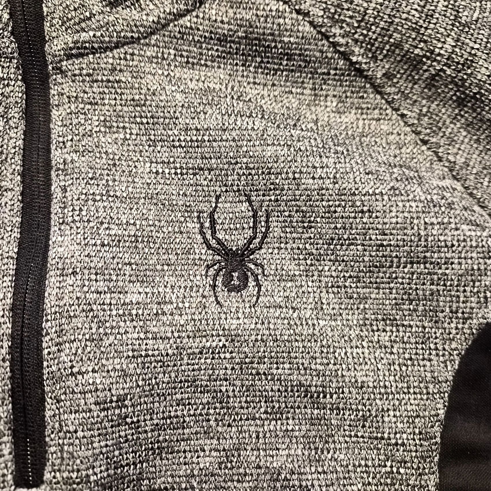 Spyder Spyder Sweater Mens Medium Gray Core Knit 1/4 Zip Mock Neck Ski Pullover G151 Size US M / EU 48-50 / 2 - 3 Thumbnail