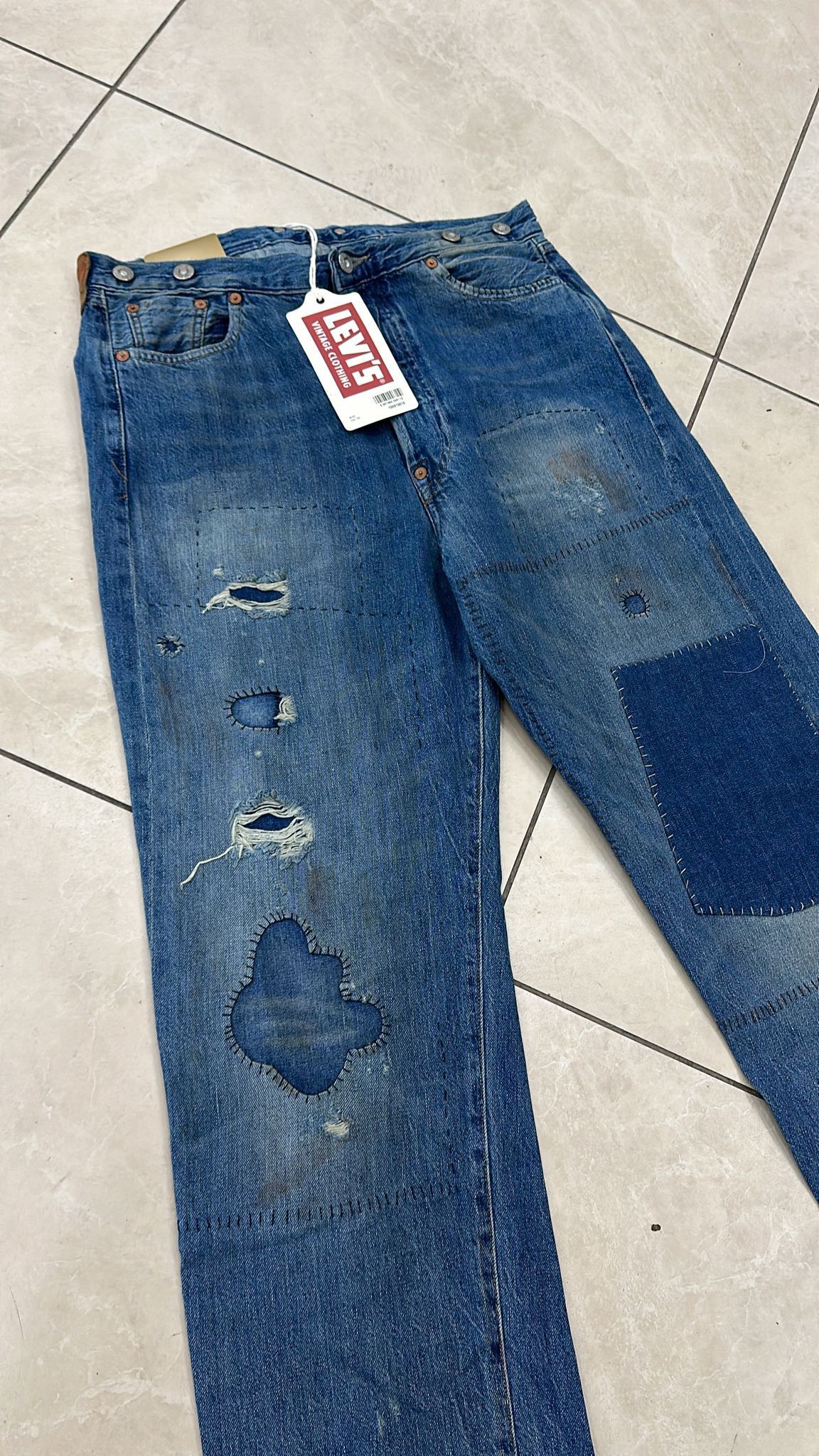 Levi's Vintage Clothing LVC Levi's Vintage Clothing 1915 501XX BigE Selvedge Jeans Size US 30 / EU 46 - 5 Thumbnail