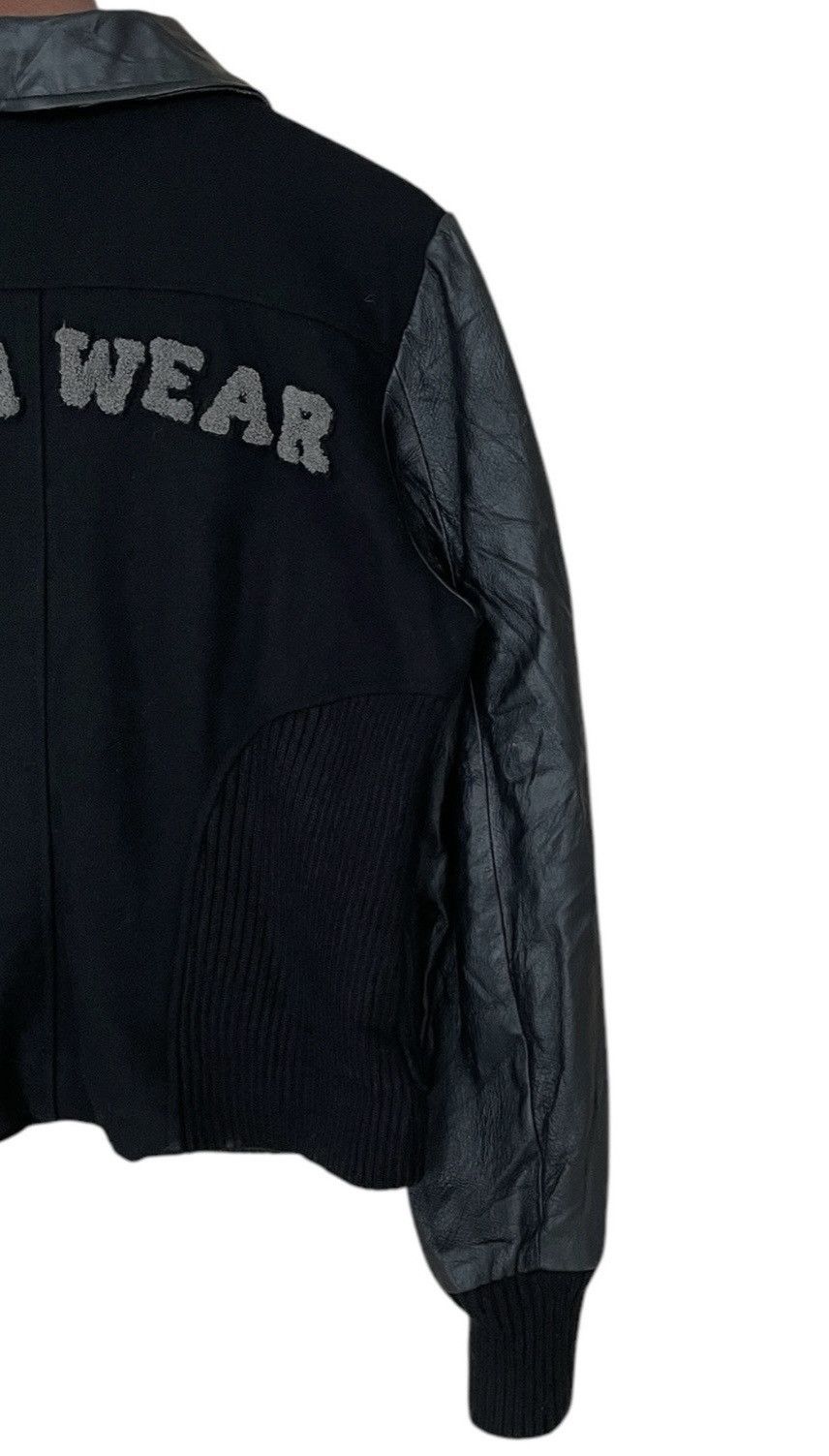 Rocawear × Vintage Vintage Brand Rocawear Big Logo Varsity Jacket 1990s Size US L / EU 52-54 / 3 - 6 Thumbnail
