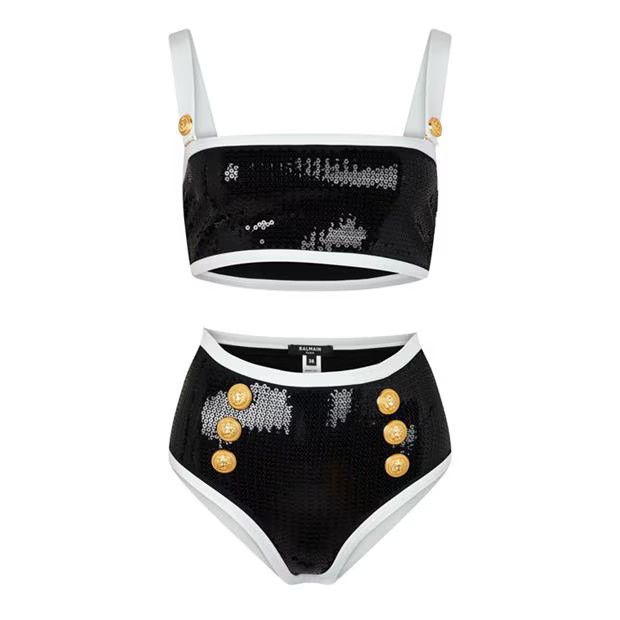 o1g2r1mq0924 Size: S / U Brief Bkni in Black & White