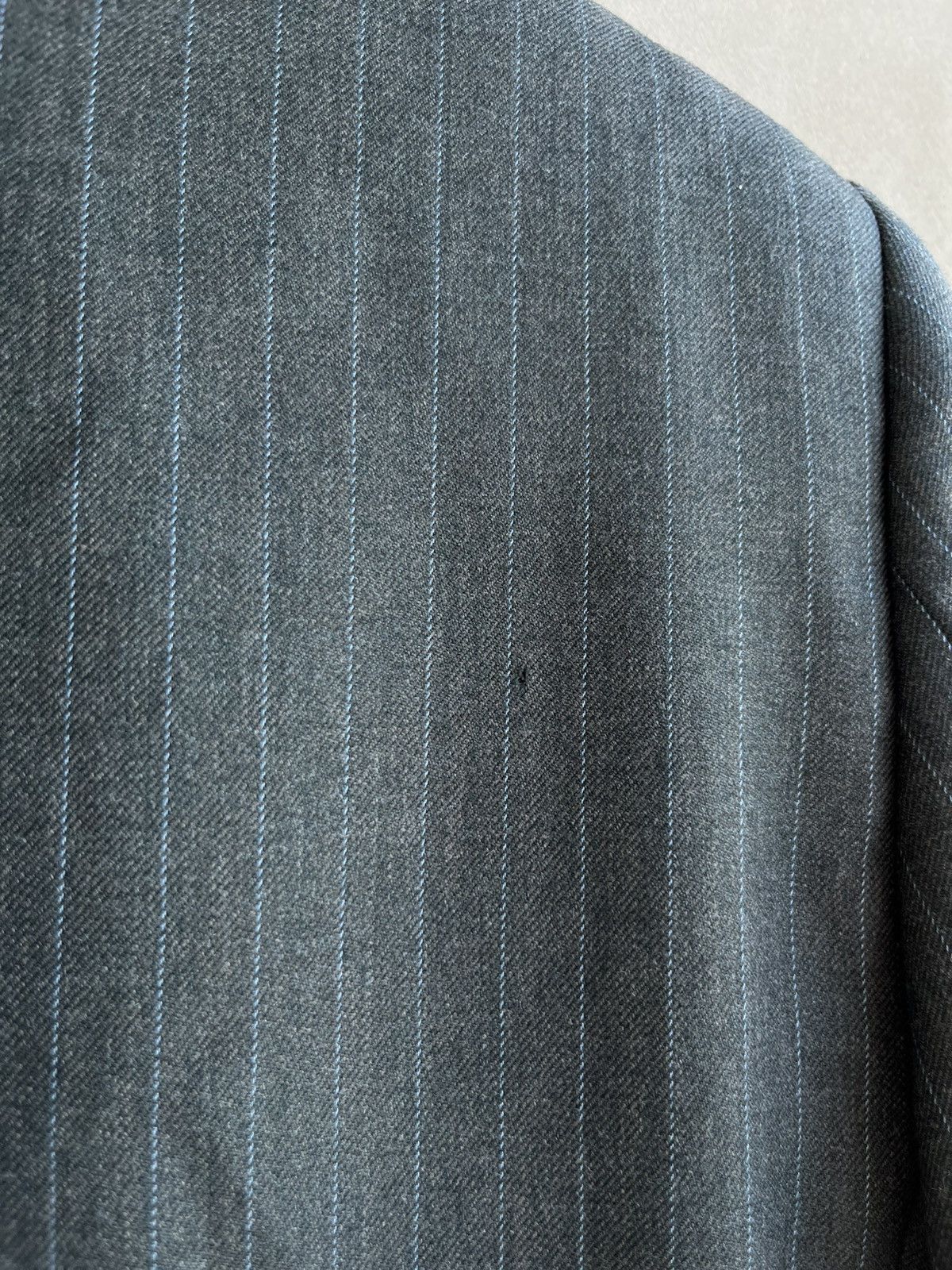 Dolce & Gabbana NWT Dolce & Gabbana Pinstripe Suit Blazer Wool Size 48 Size 48R - 15 Thumbnail