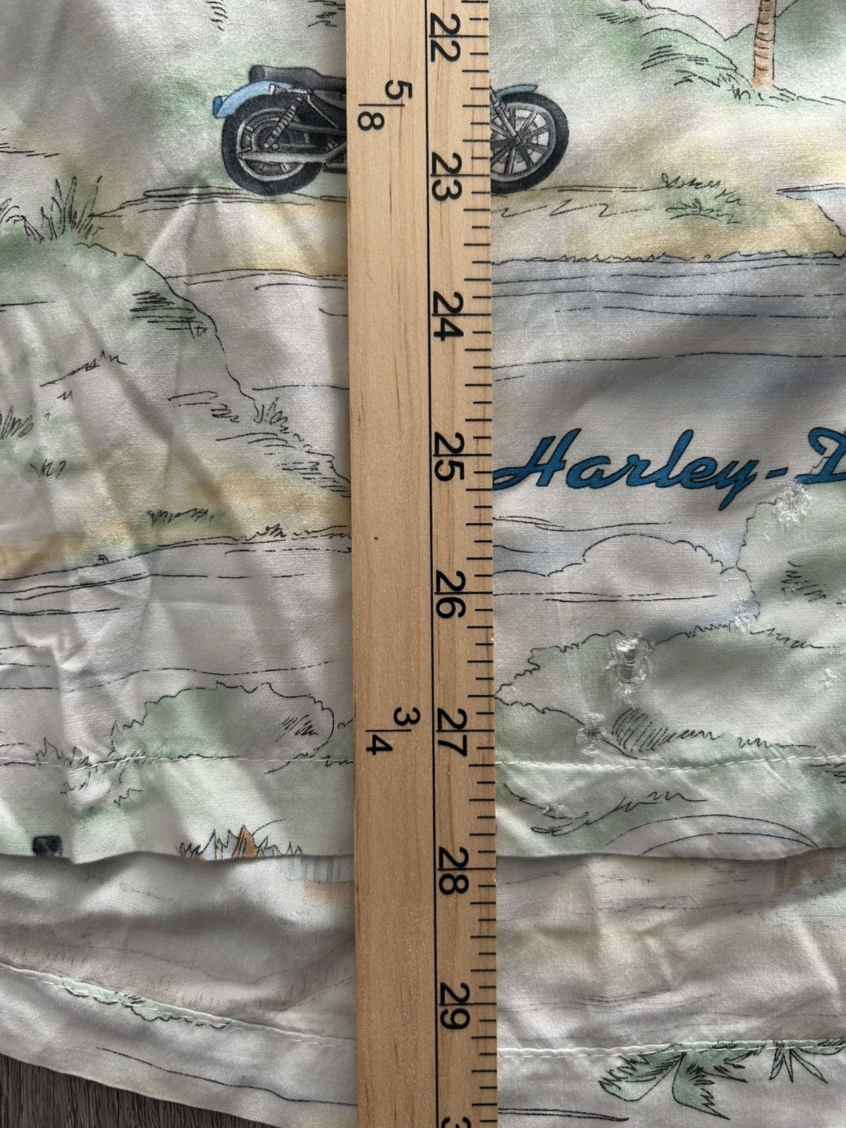 Harley Davidson Vintage 90s Harley Davidson shirt with a unique print harley Size US L / EU 52-54 / 3 - 6 Thumbnail