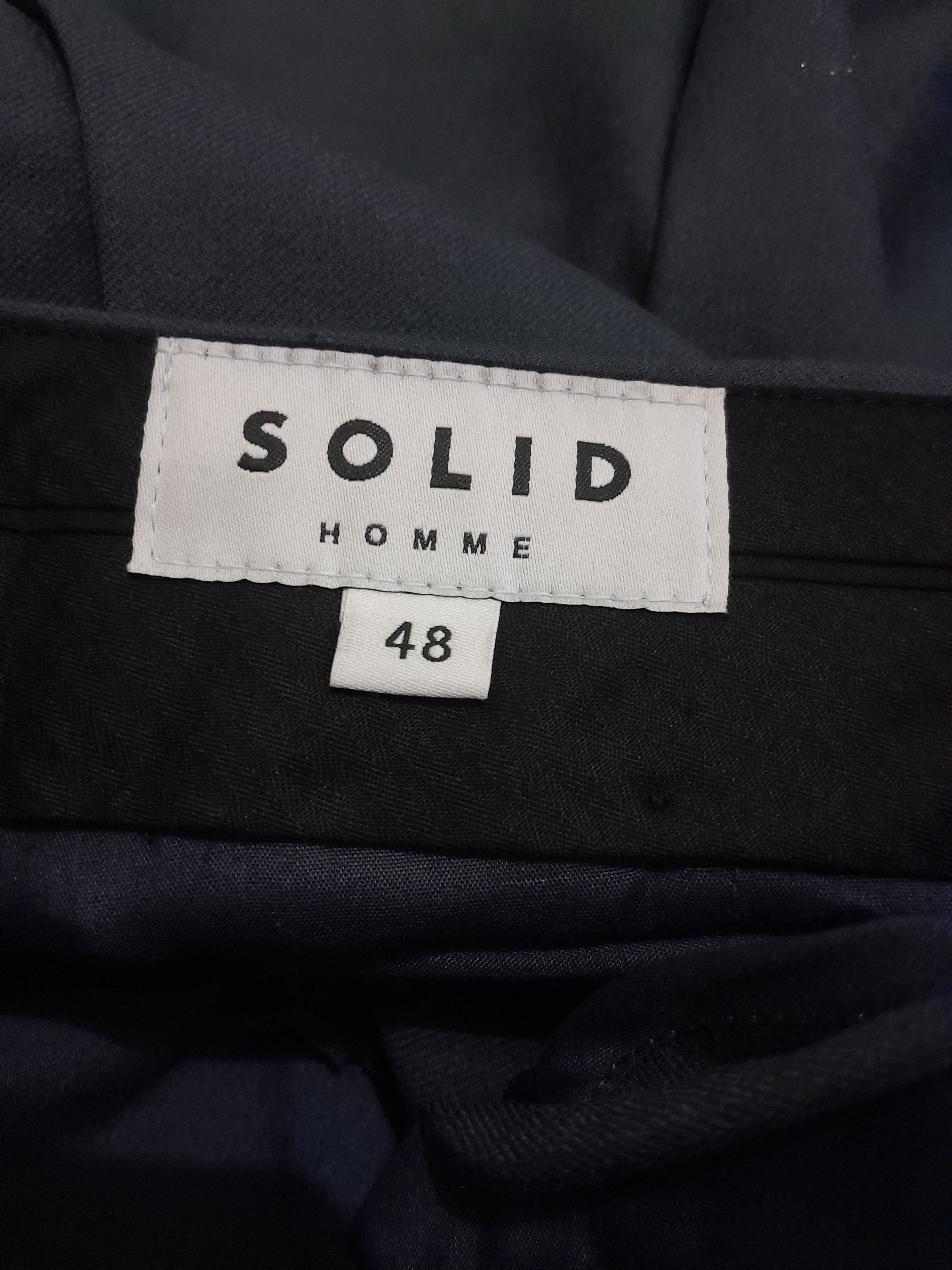 Designer × Solid Homme × Wooyoungmi Solid homme ankle wool trousers Size US 32 / EU 48 - 3 Thumbnail