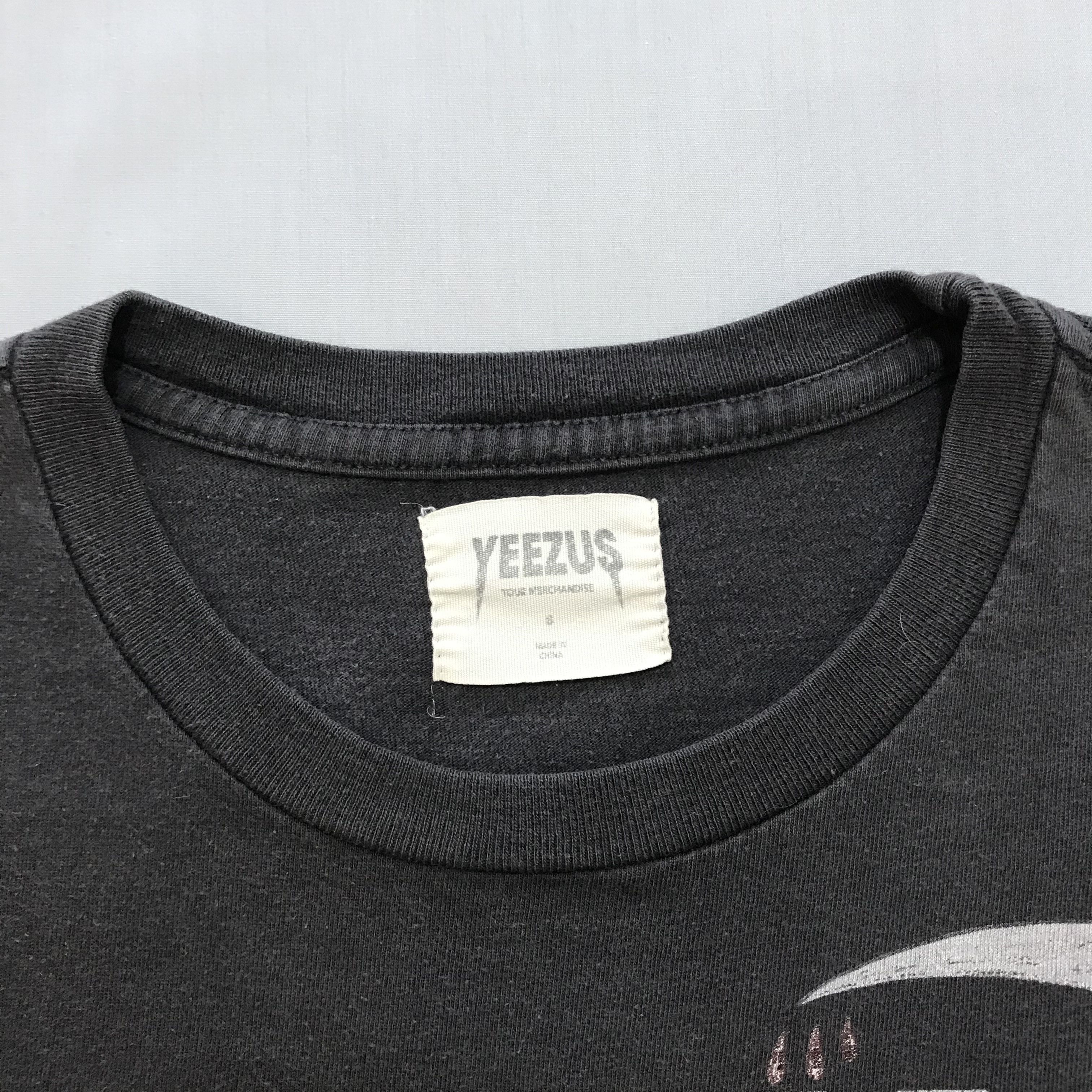Kanye West KANYE WEST YEEZUS Tour T-Shirt Reaper Skull Tee Death Ghost Size US S / EU 44-46 / 1 - 5 Thumbnail