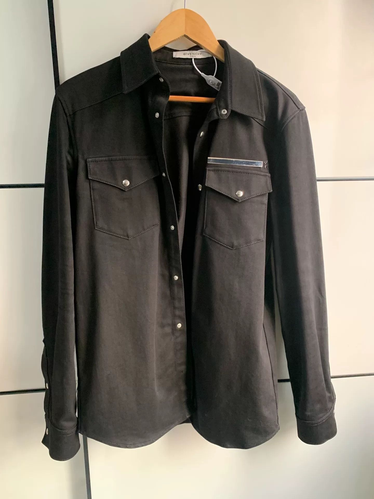 Givenchy Givenchy Star Black Denim Jacket Size US S / EU 44-46 / 1 - 1 Thumbnail