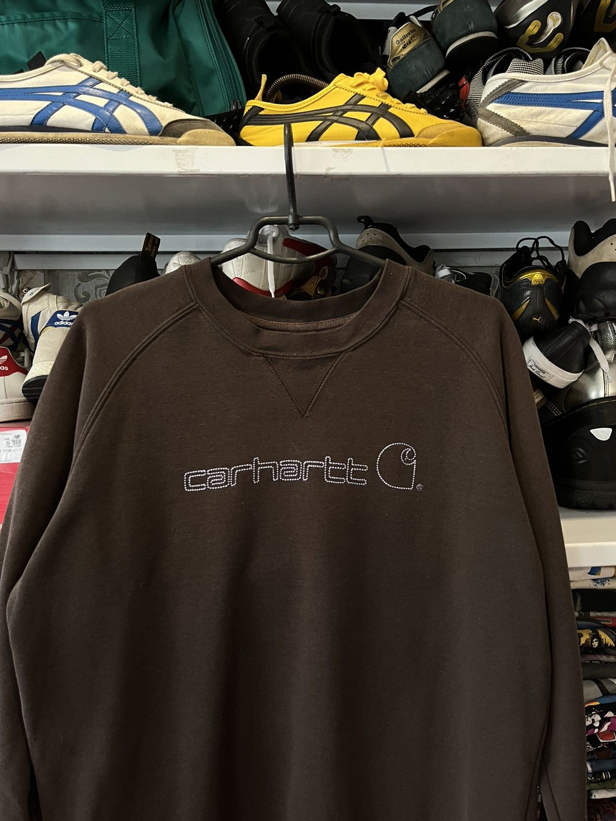 Carhartt Vintage Carhartt For Women Y2K Sweatshirt Big Logo Size L Size L / US 10 / IT 46 - 2 Thumbnail